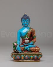 Handcrafted Medicine Buddha Sculpture