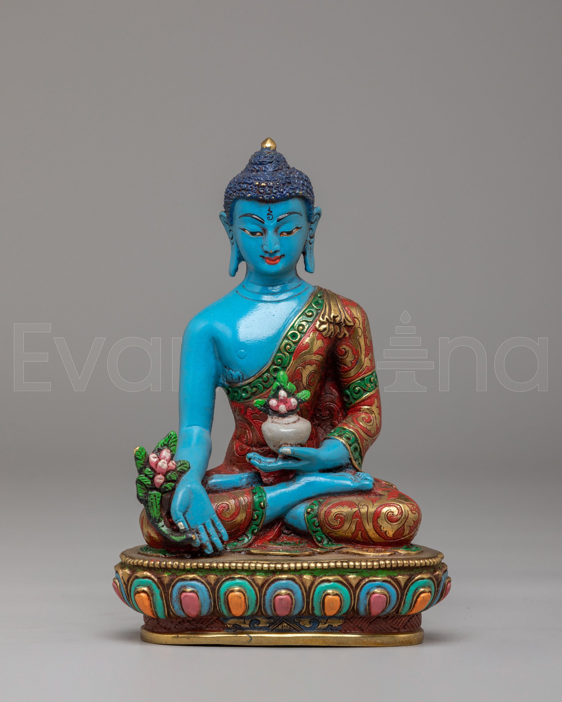 Handcrafted Medicine Buddha Sculpture