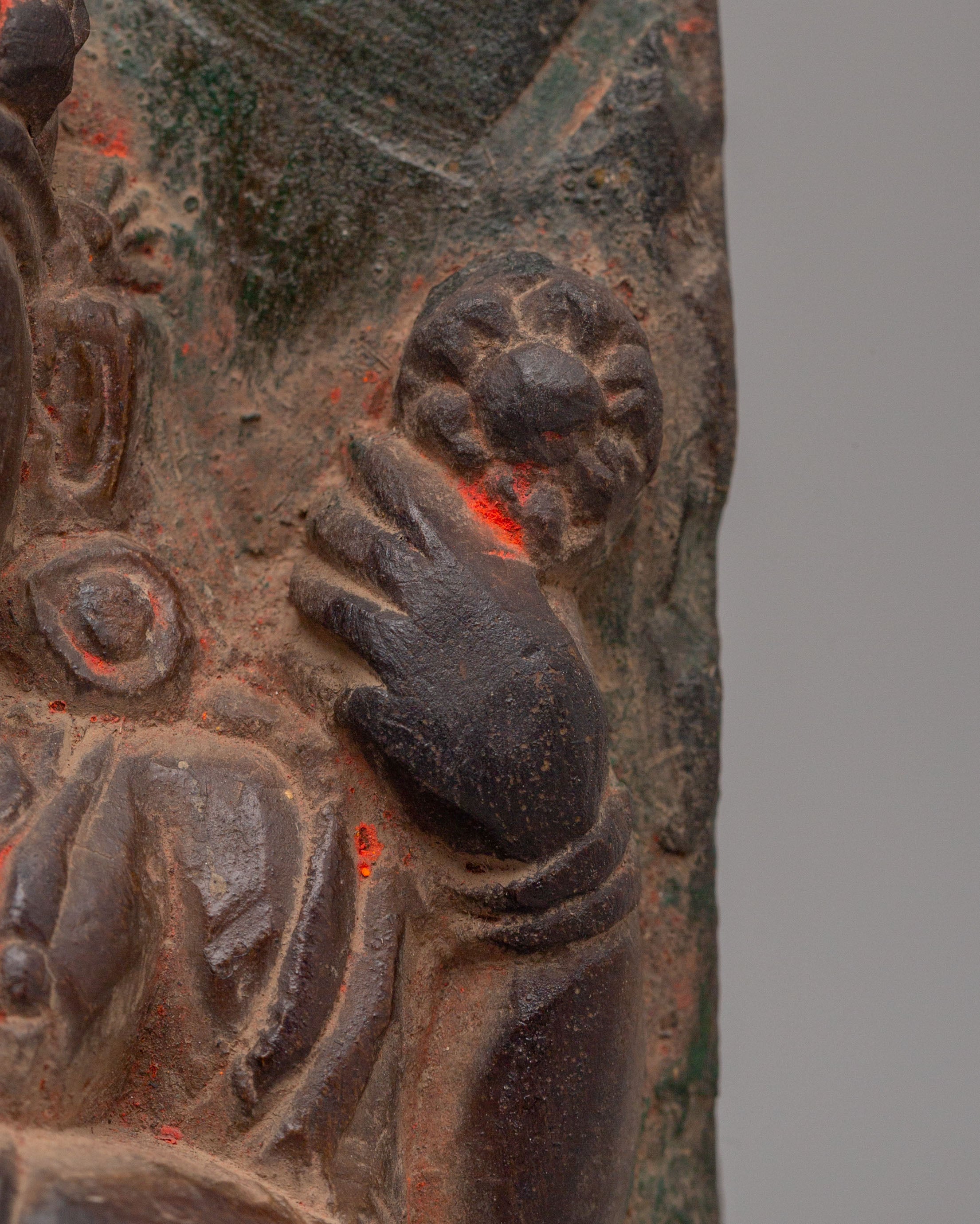 Avalokiteshvara Chenrezig Deity Statue | Stone Buddhist Compassion Art