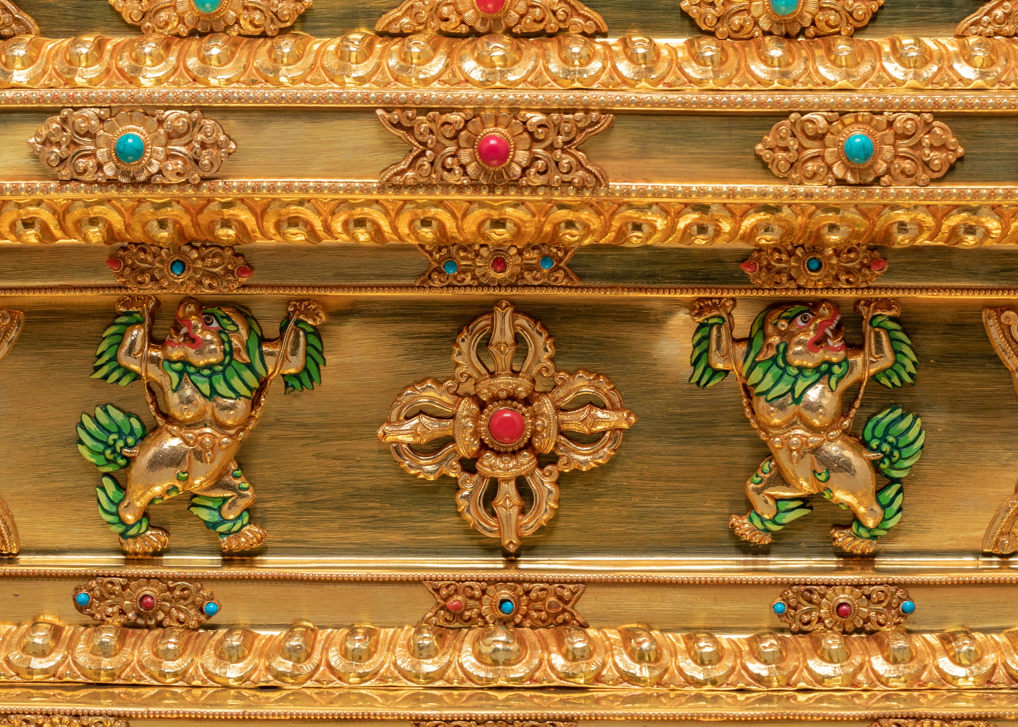 Traditional Spiritual Enlightenment Stupa | Handmade Buddhist Shrine