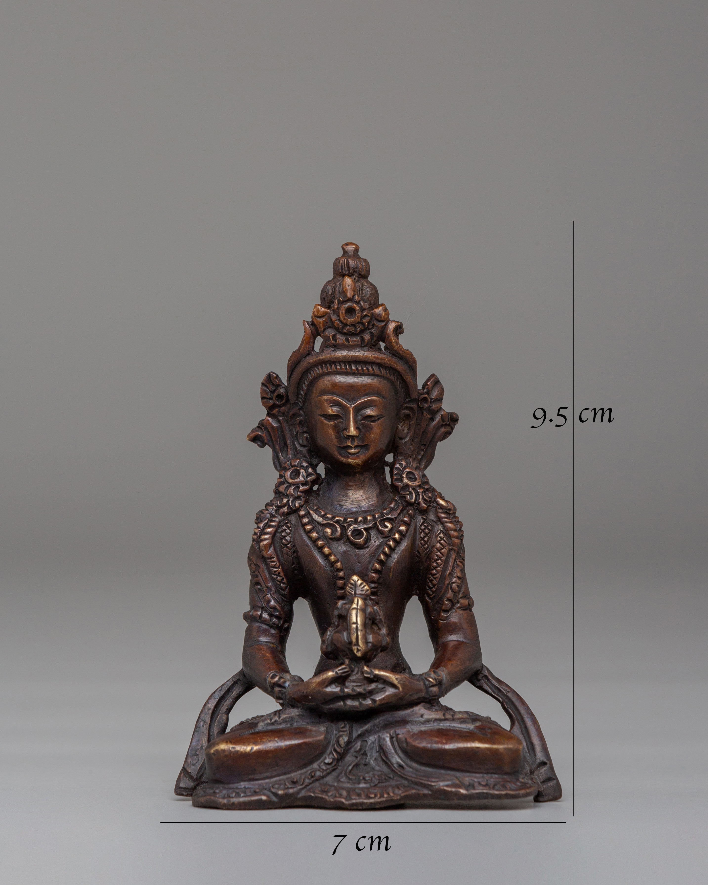 Sacred Tibetan Amitayus Buddha Statue | Symbol of Longevity