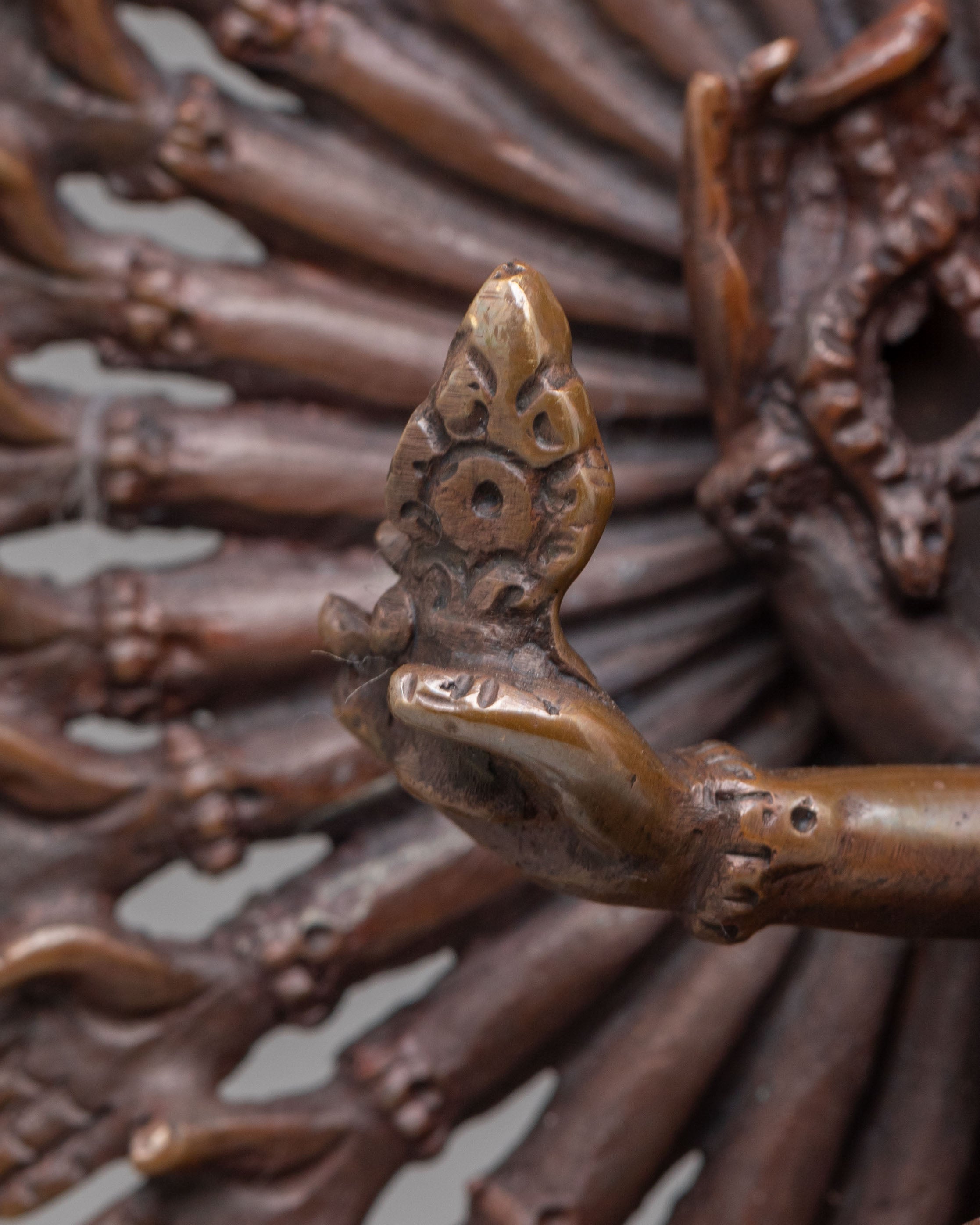 Thousand Armed Chenrezig Statue | Tibetan Avalokiteshvara Sculpture