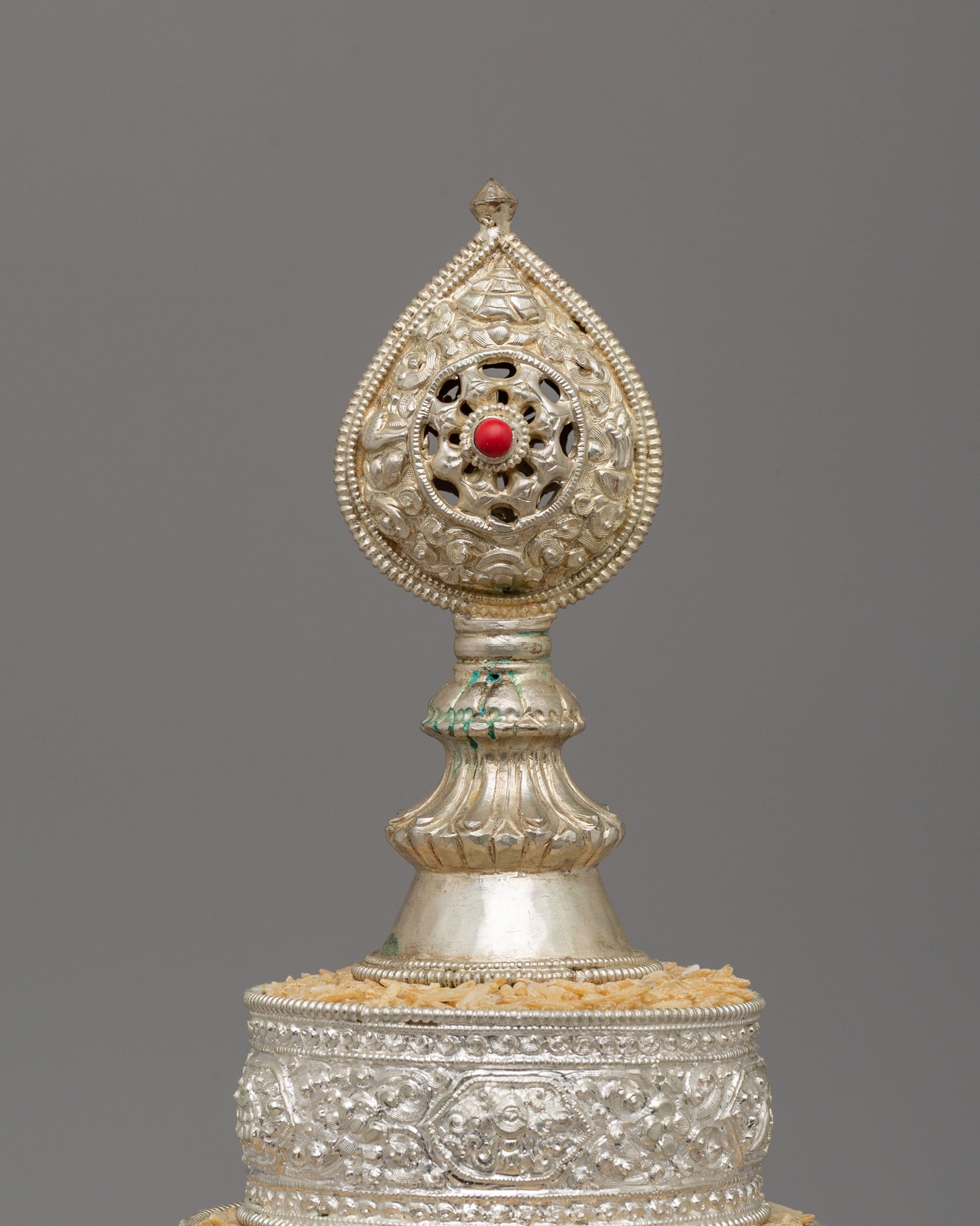 Traditional Buddhist Altar Mandala | Sacred Vajrayana Ritual Object
