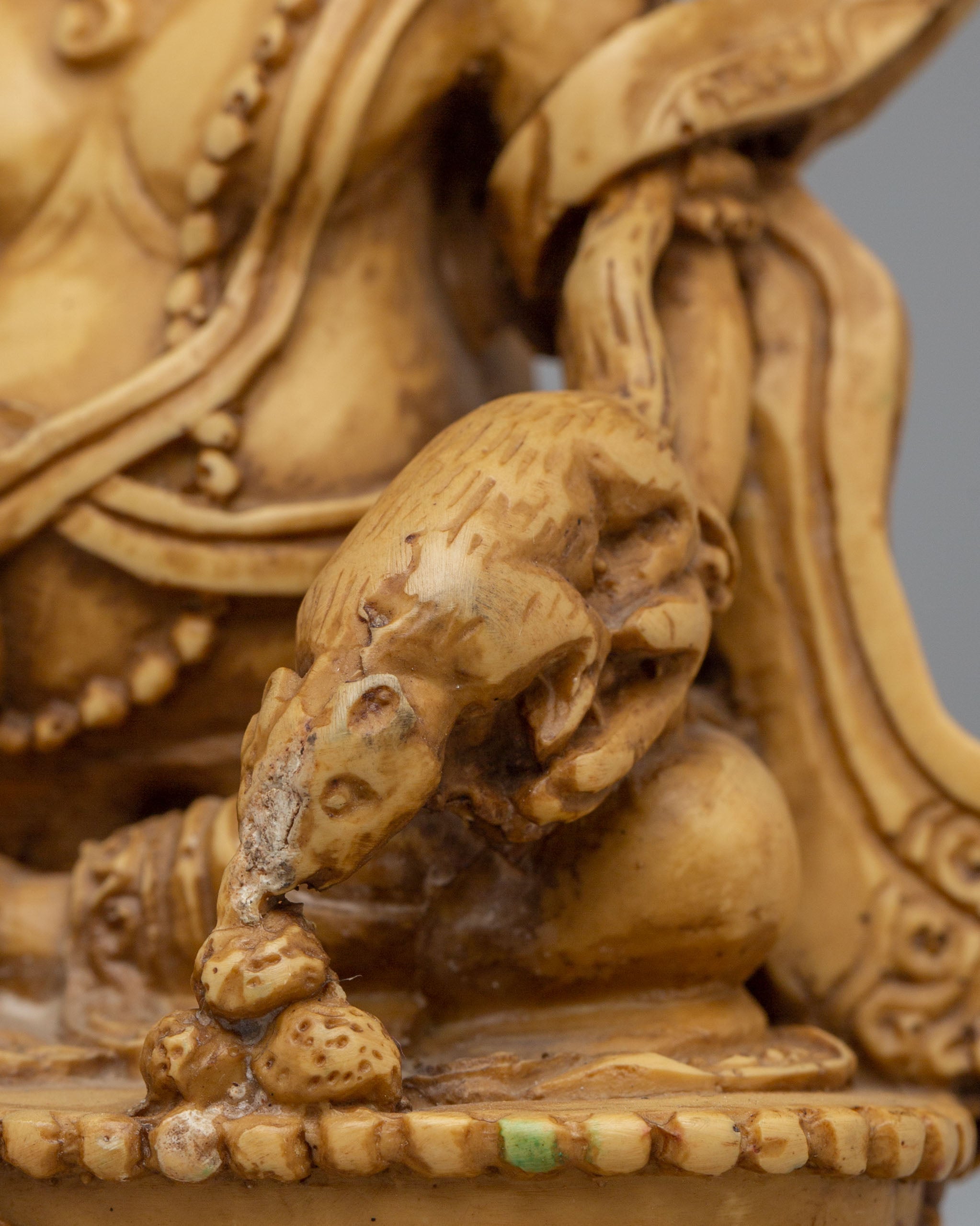 Wealth Dzambhala Deity Statue | Buddhist Prosperity & Abundance Sculpture