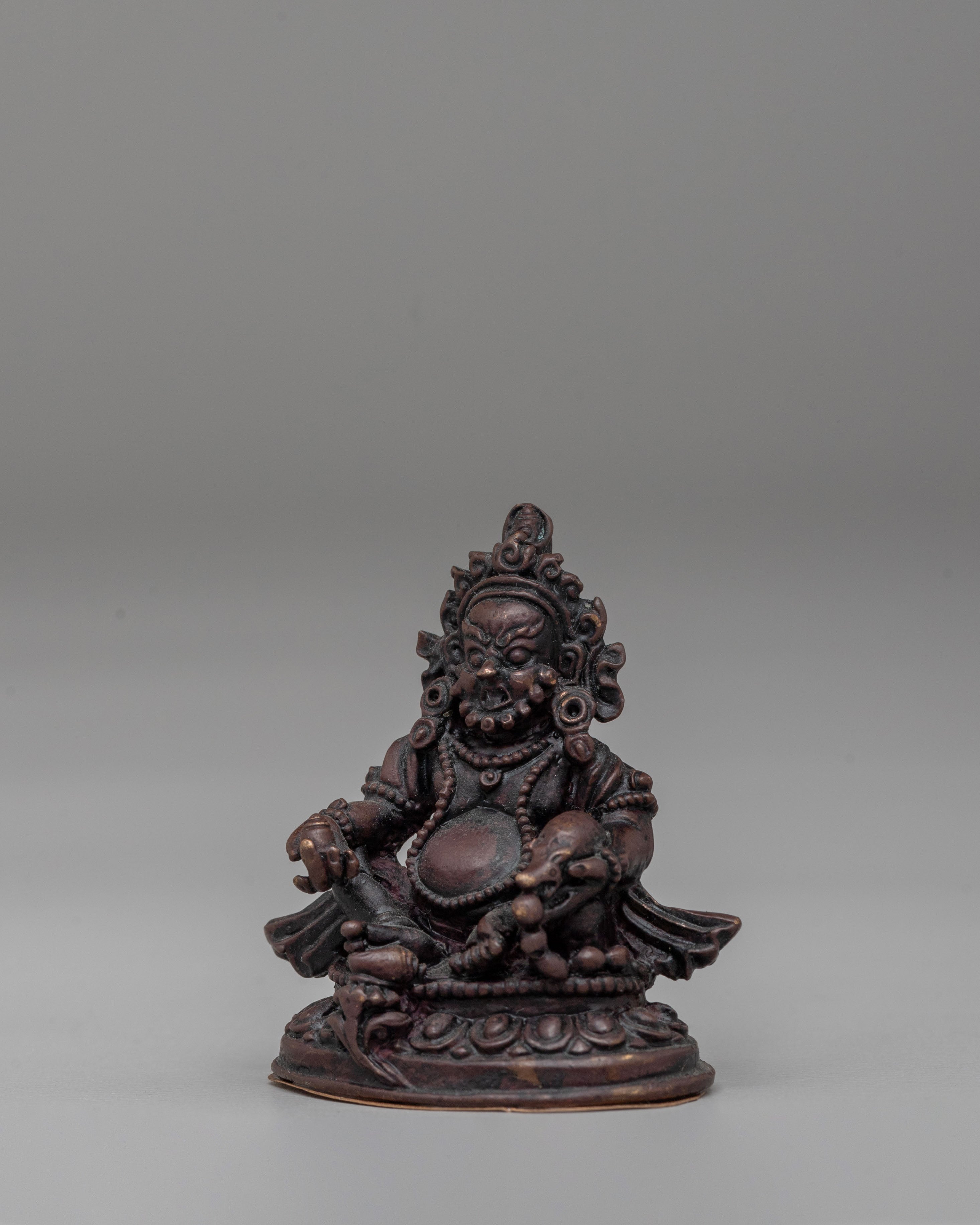 Dzambhala Statue for Wealth and Abundance | Wealth Deity for Meditation and Sacred Decor