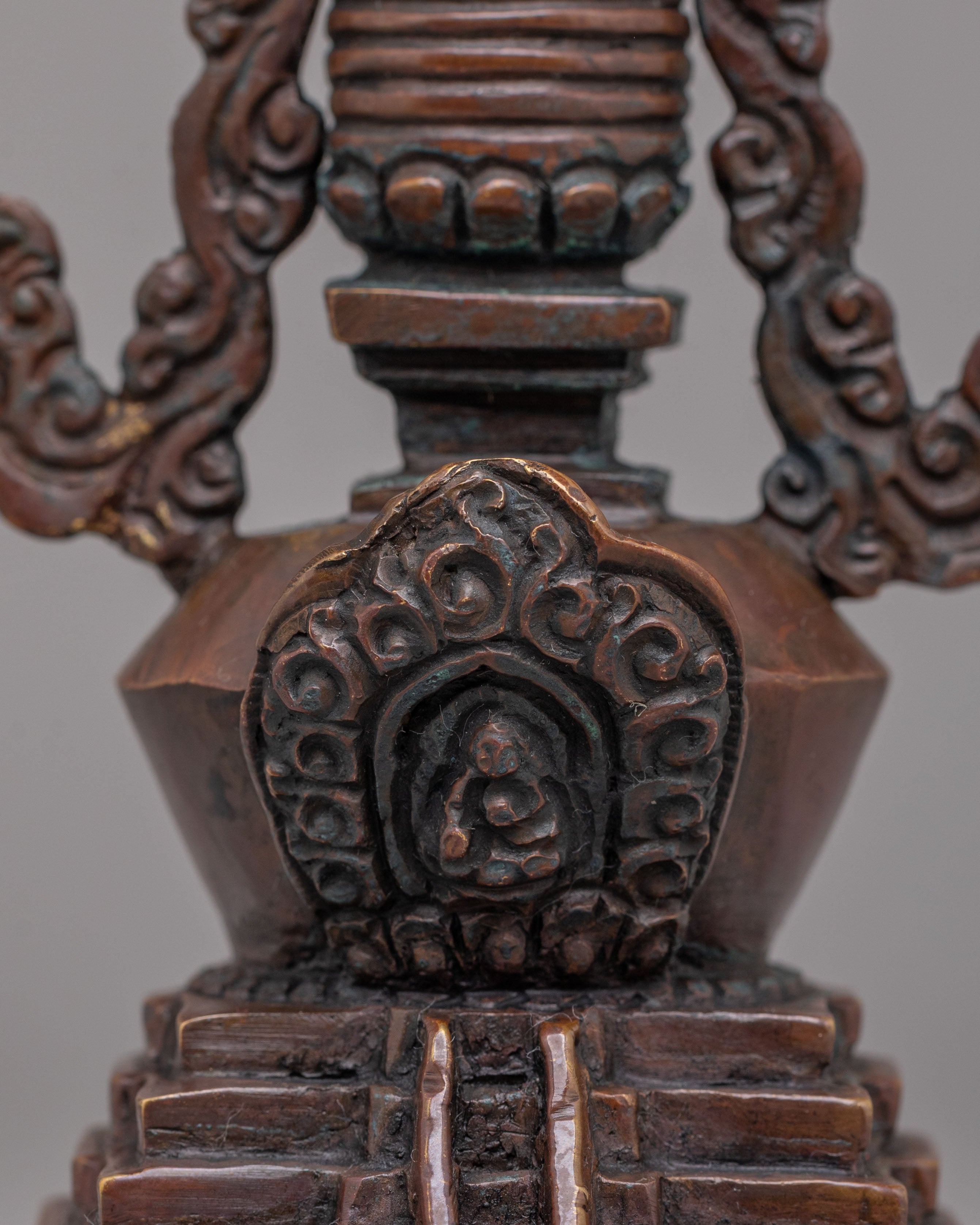 Tibetan Descent from Heaven Stupa | Symbol of Enlightenment
