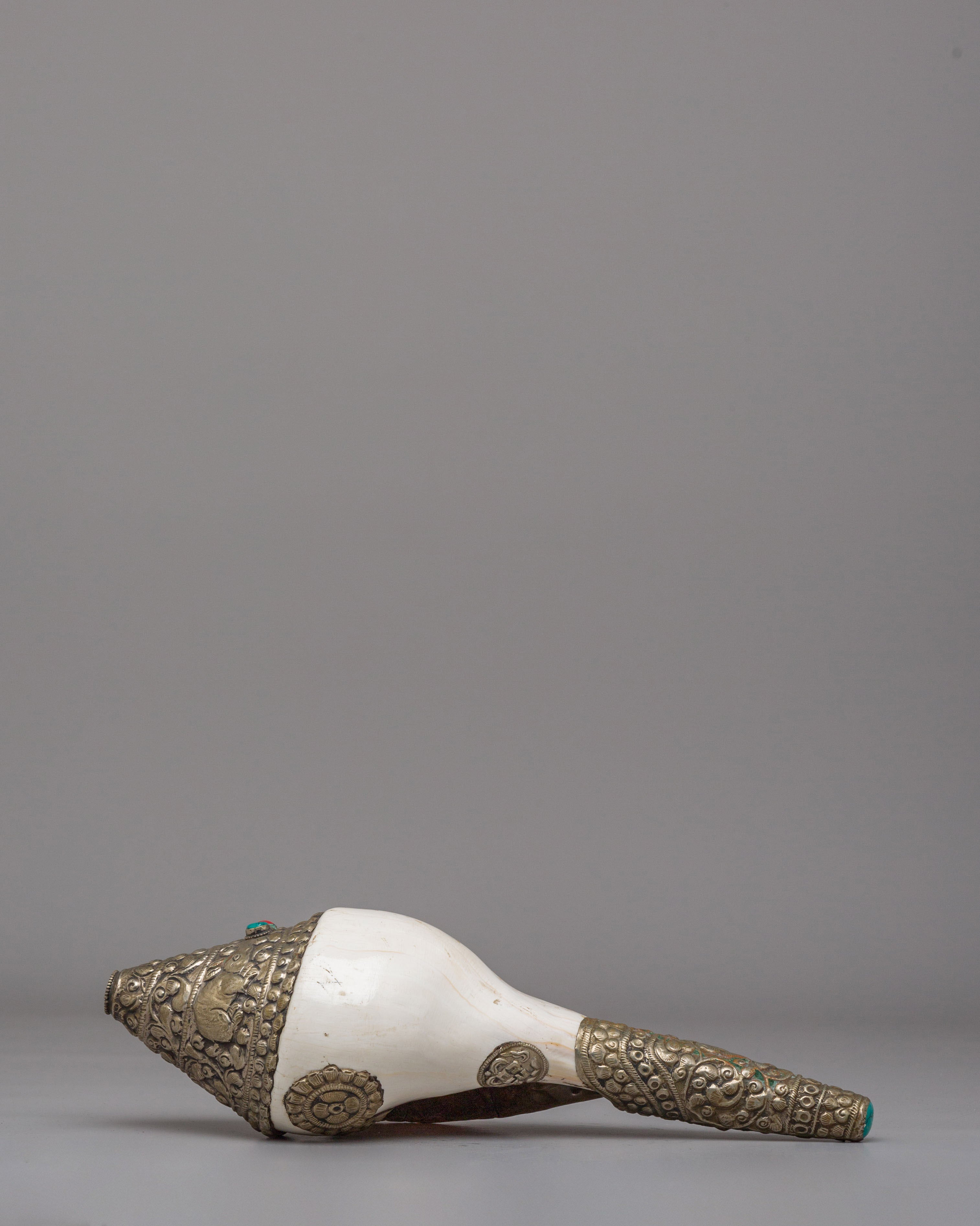 Handmade Decorative Shankha Conch | Ritual Shell for Altar and Home Decor