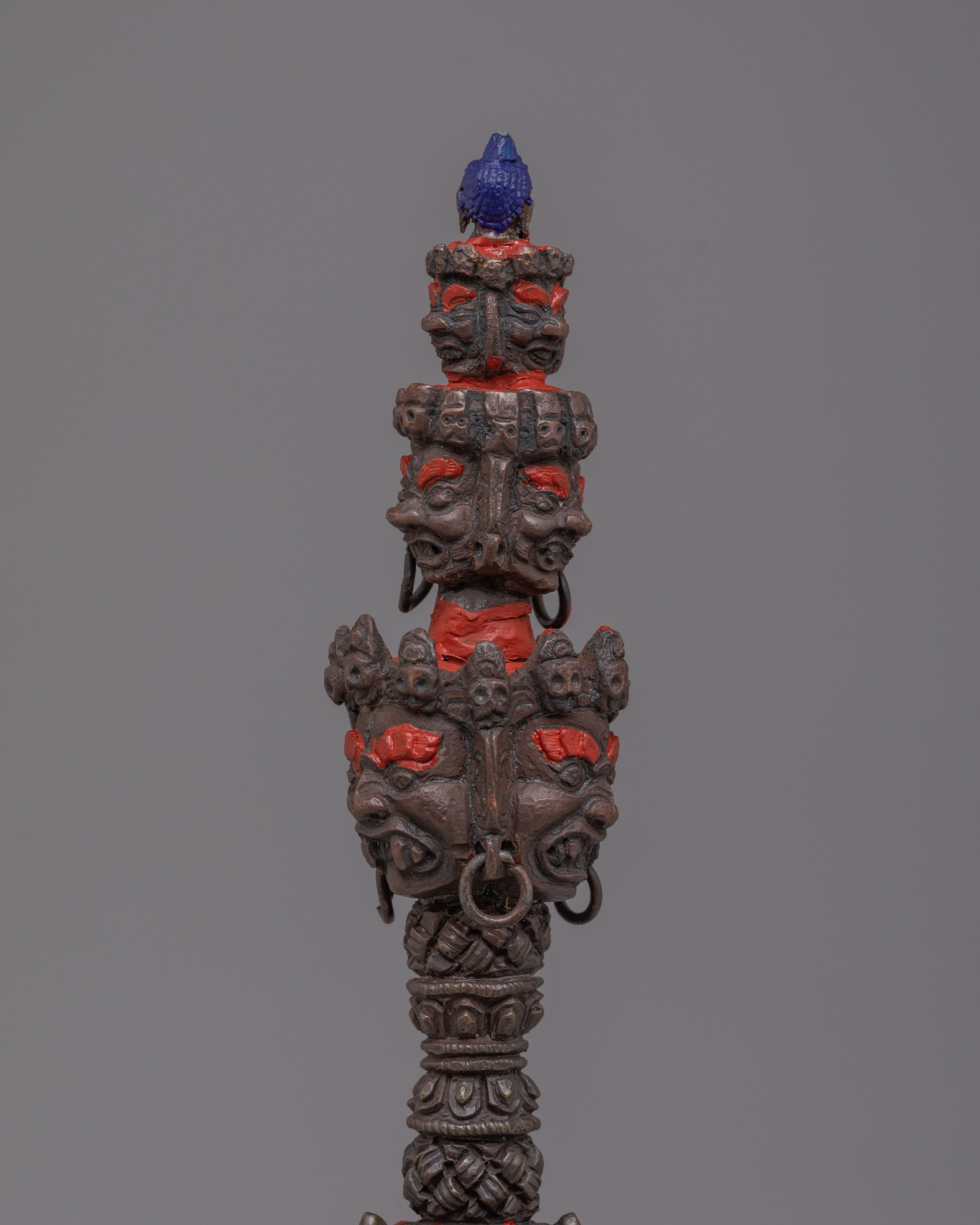 Handcrafted Sacred Tibetan Phurba | Ritual Dagger for Spiritual Practice