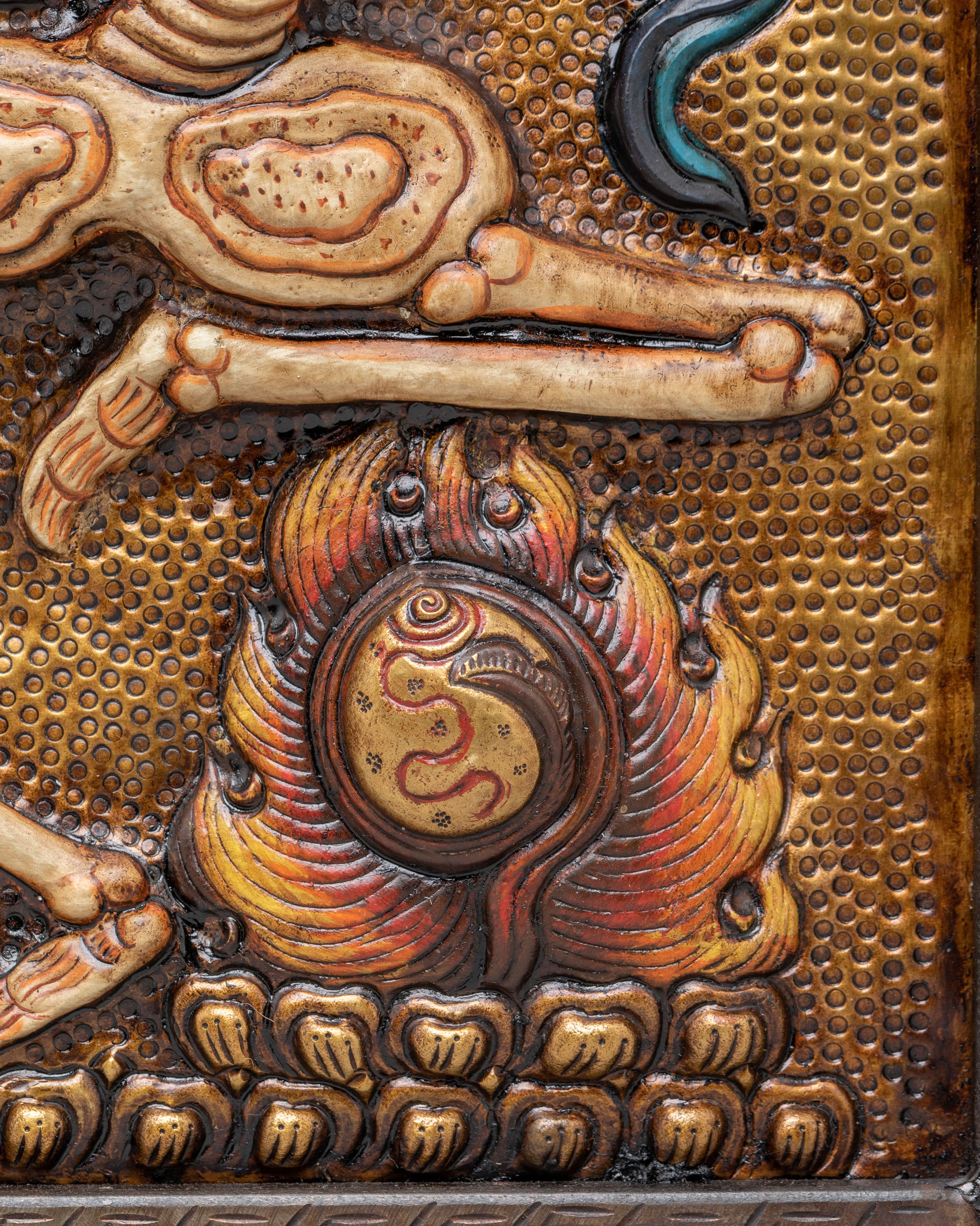 Buddhist Chittipati Wall Hanging | Himalayan Buddhist Art