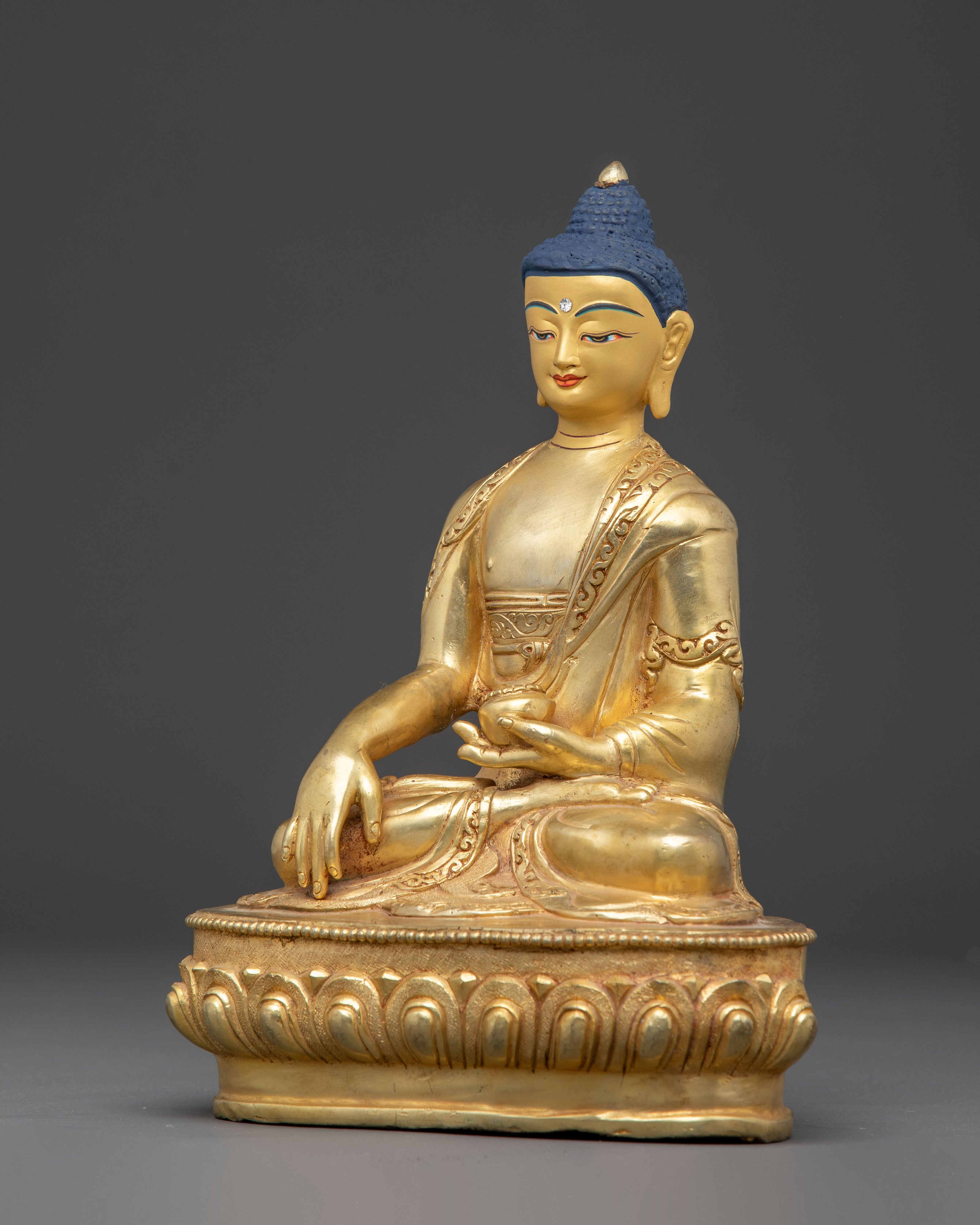Sacred Shakyamuni Buddha Altar Statue | Enlightenment Buddha Deity