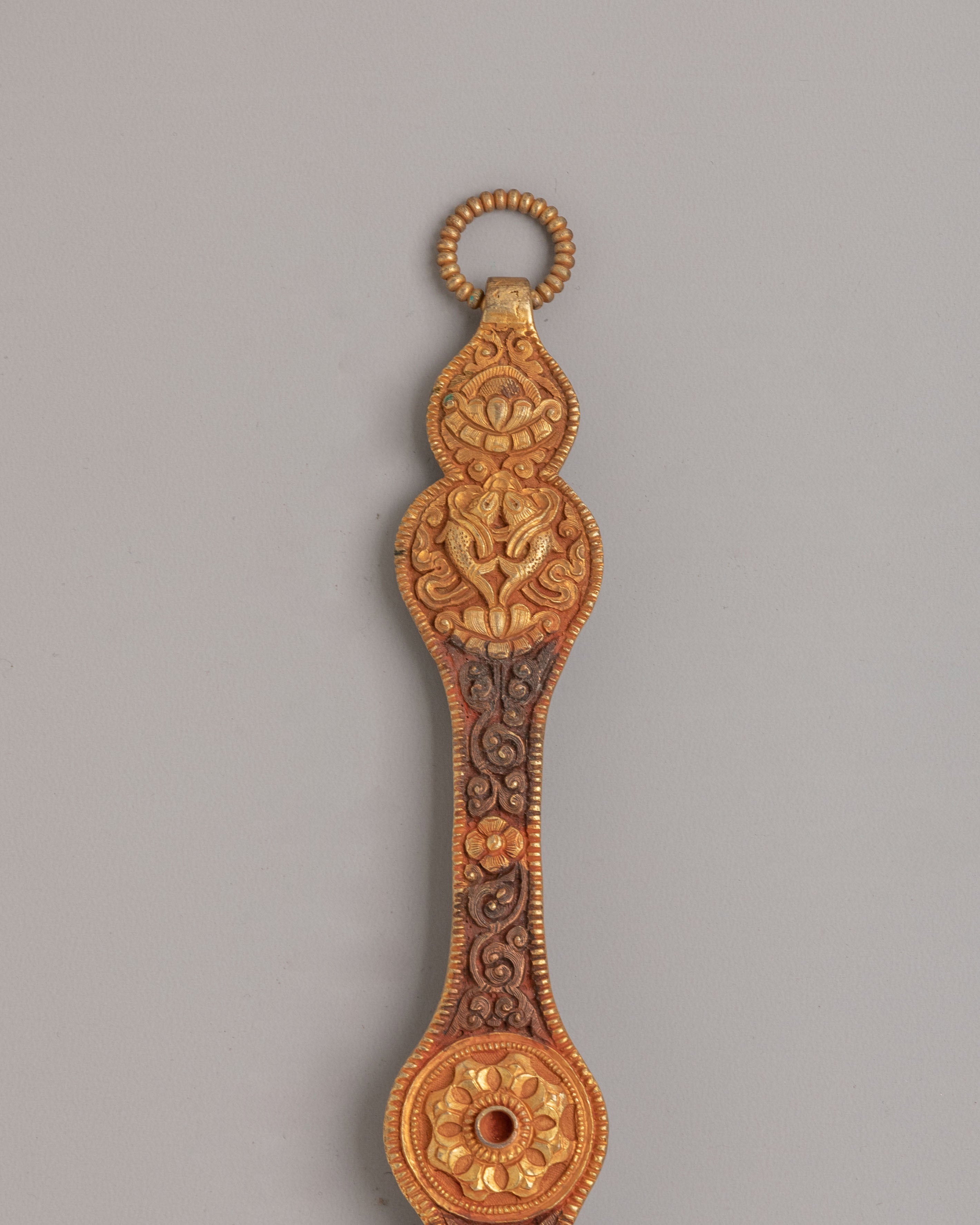 Spiritual Handcrafted Ritual Altar Spoon Set | Tibetan Altar Offering Spoons
