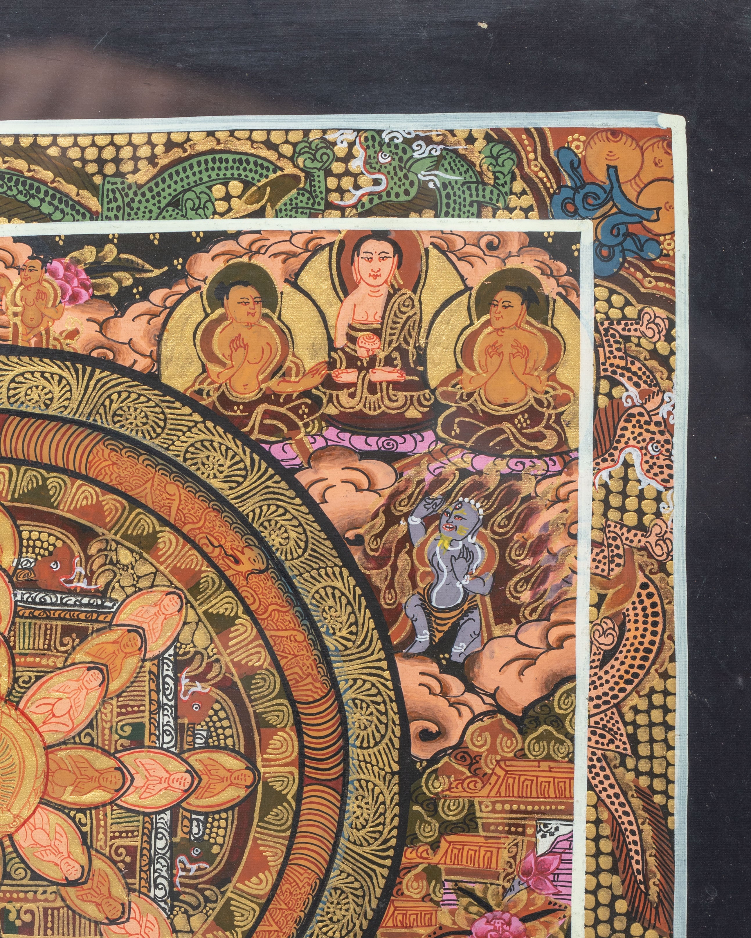 Decorative Mandala Wall Hanging | A Sacred Art Piece for Spiritual Spaces