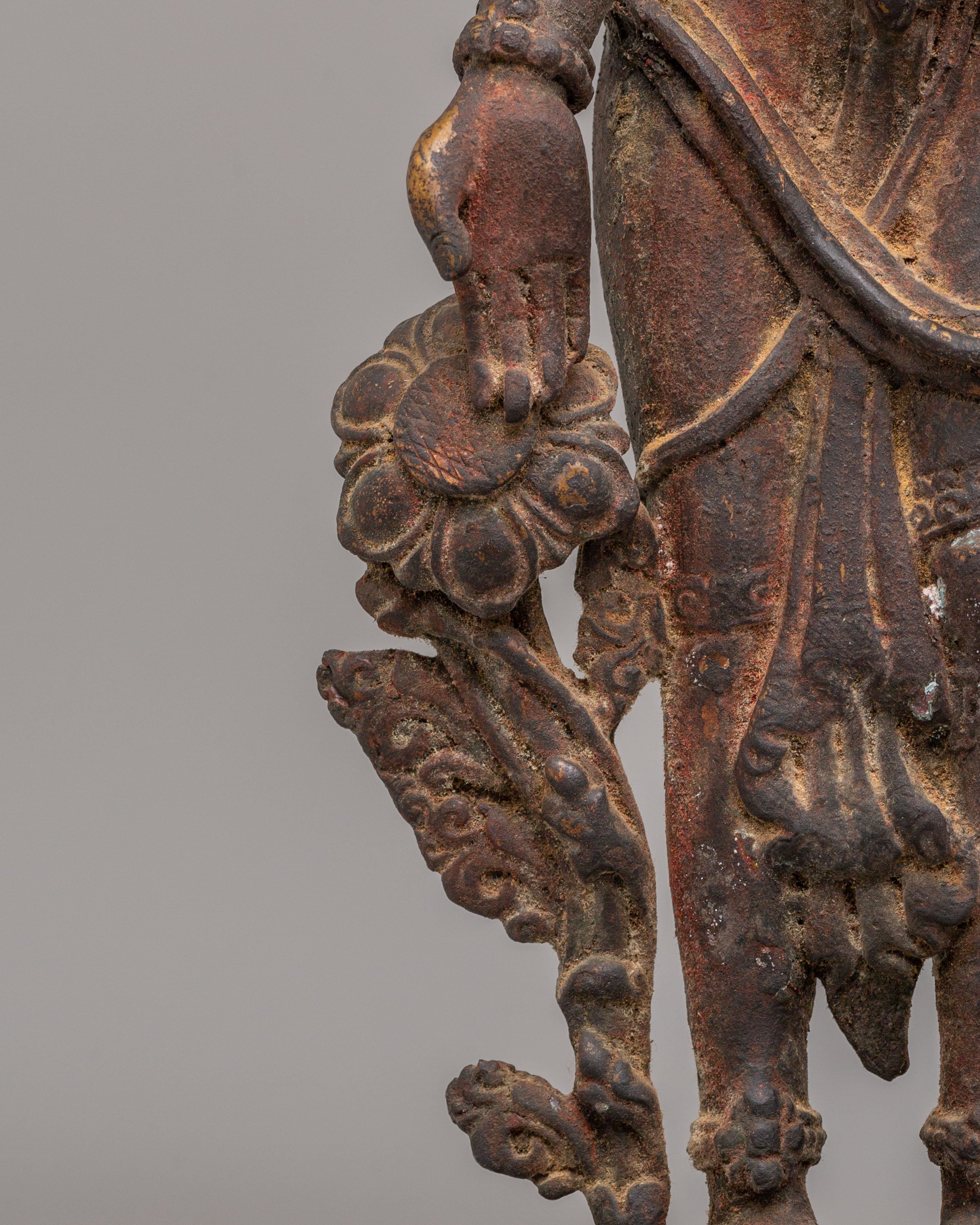 Traditional Buddhist Padmapani Statue | Symbol of Compassion and Wisdom