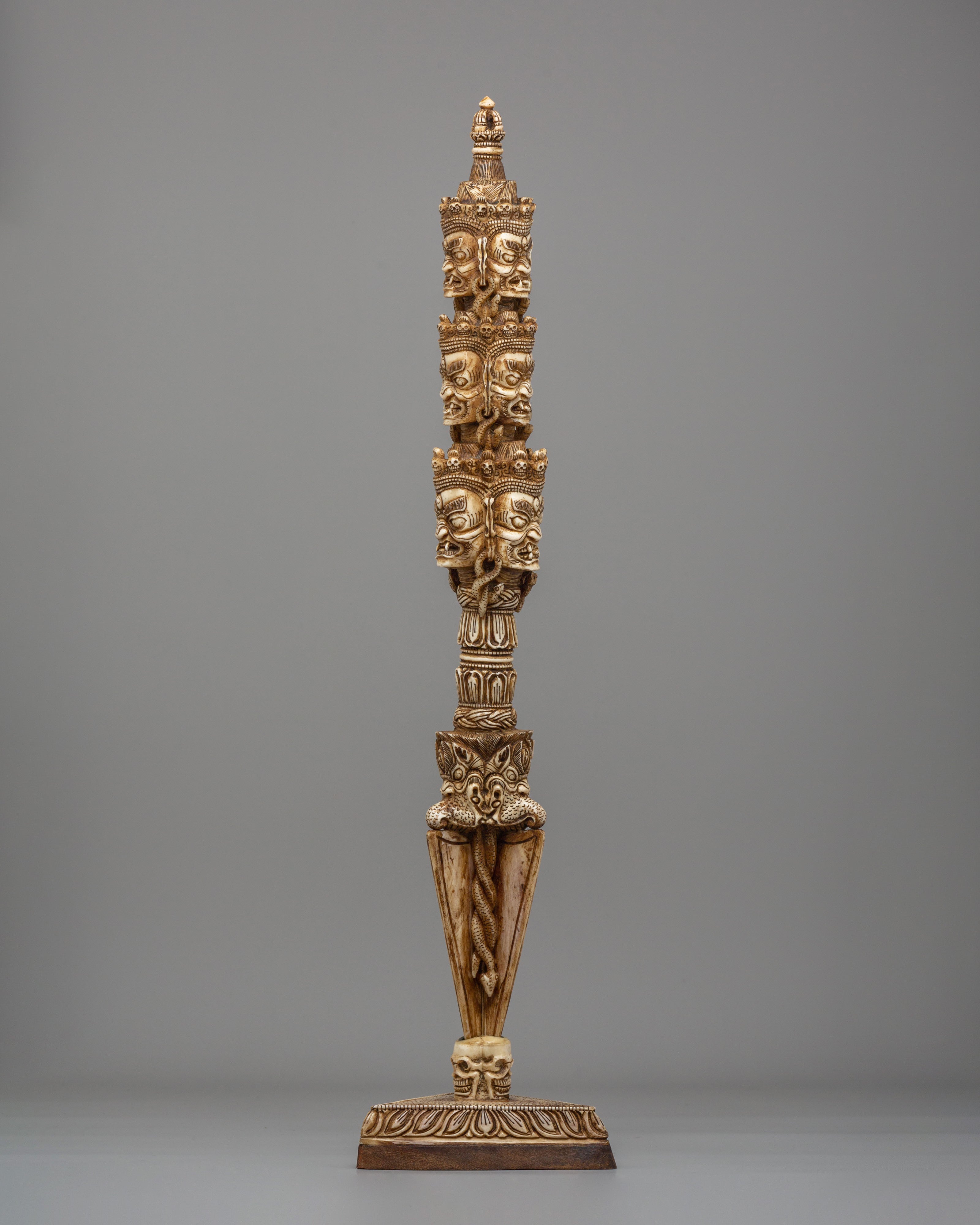 Traditional Tibetan Ritual Phurba | Sacred Buddhist Dagger