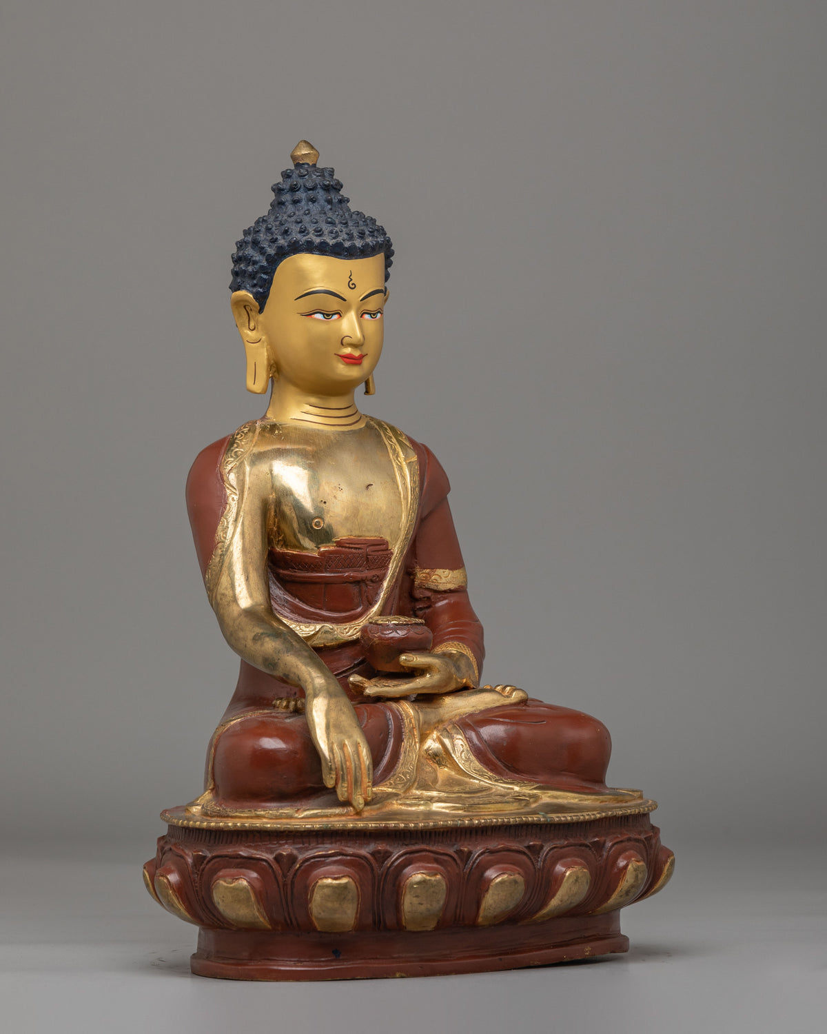 Handmade Siddhartha Gautama Buddha Statue | Sacred Shakyamuni Sculpture