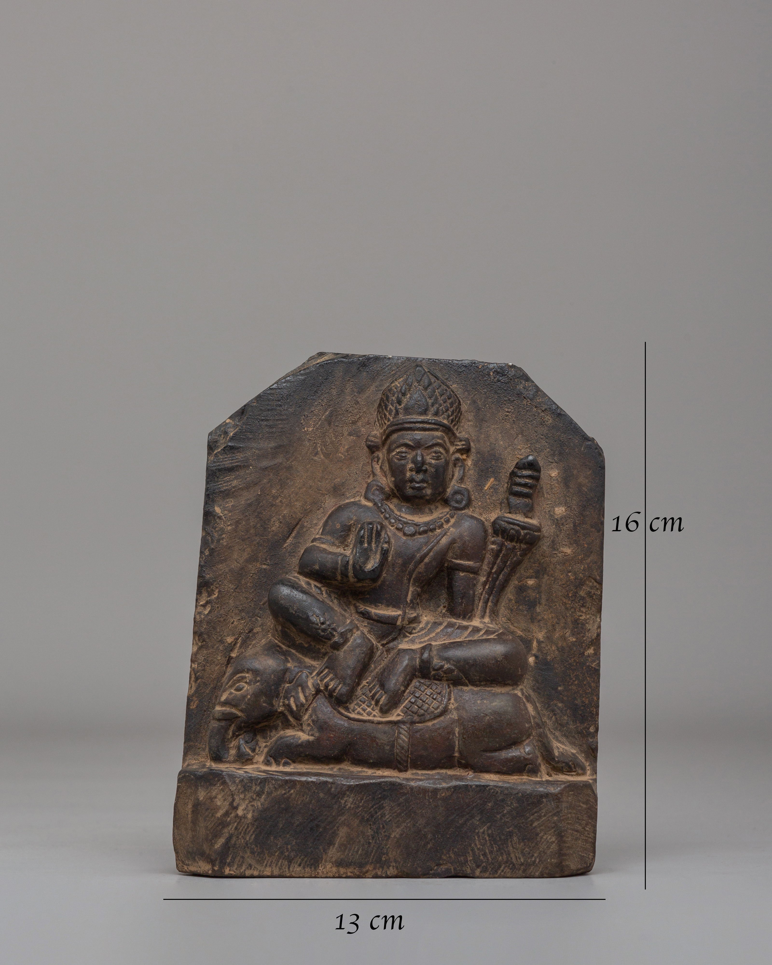 Spiritual Tibetan Samantabhadra Figure | Sacred Statue for Meditation & Spiritual Decor