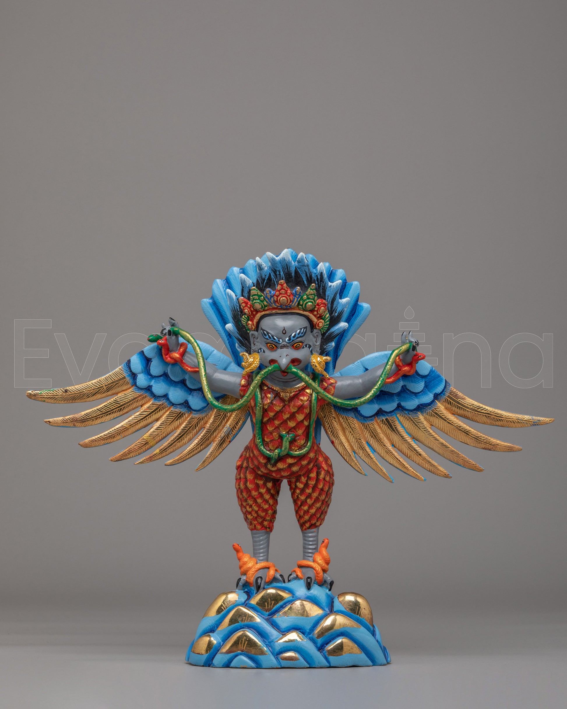 Traditional Garuda Guardian Statue