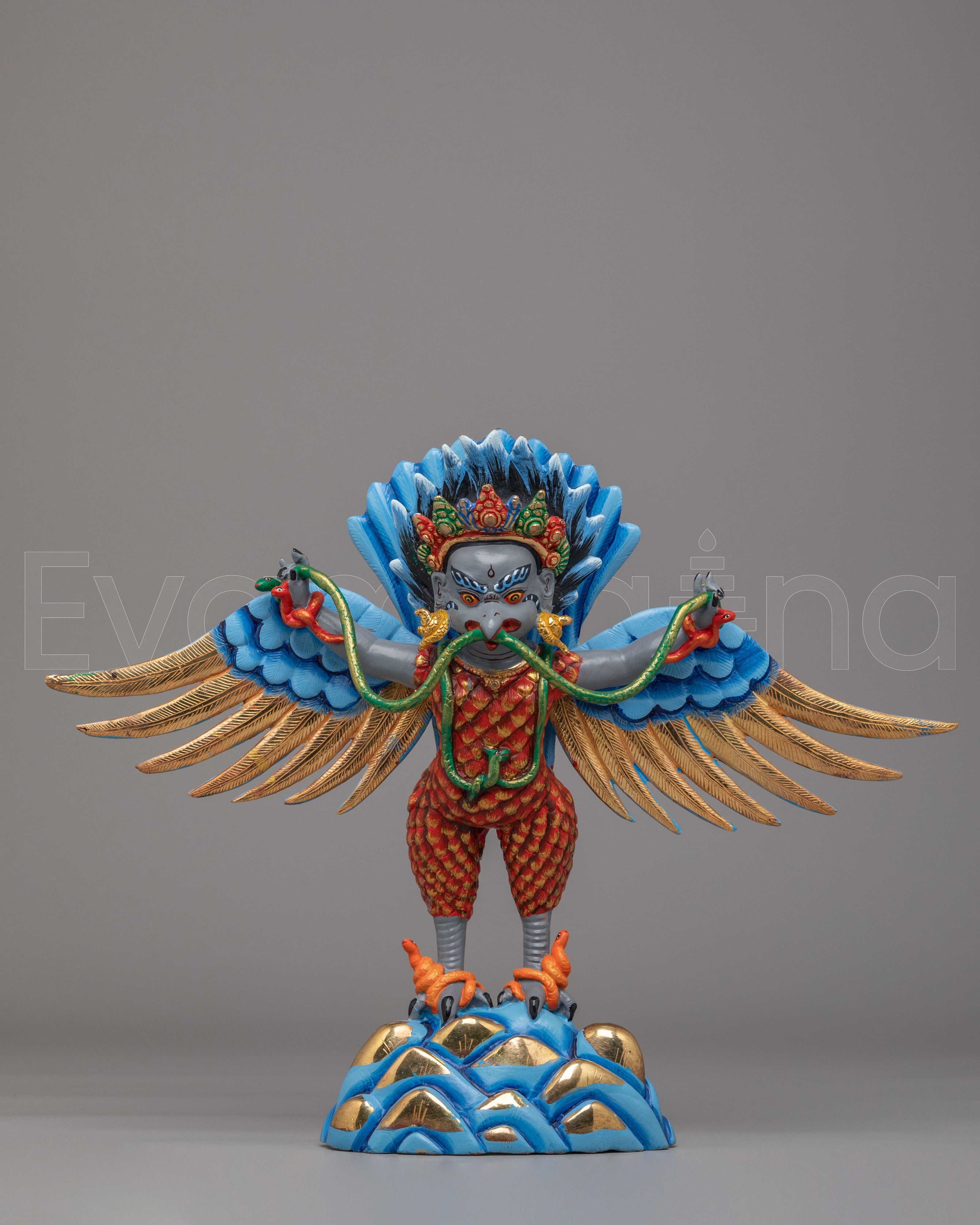 Traditional Garuda Guardian Statue