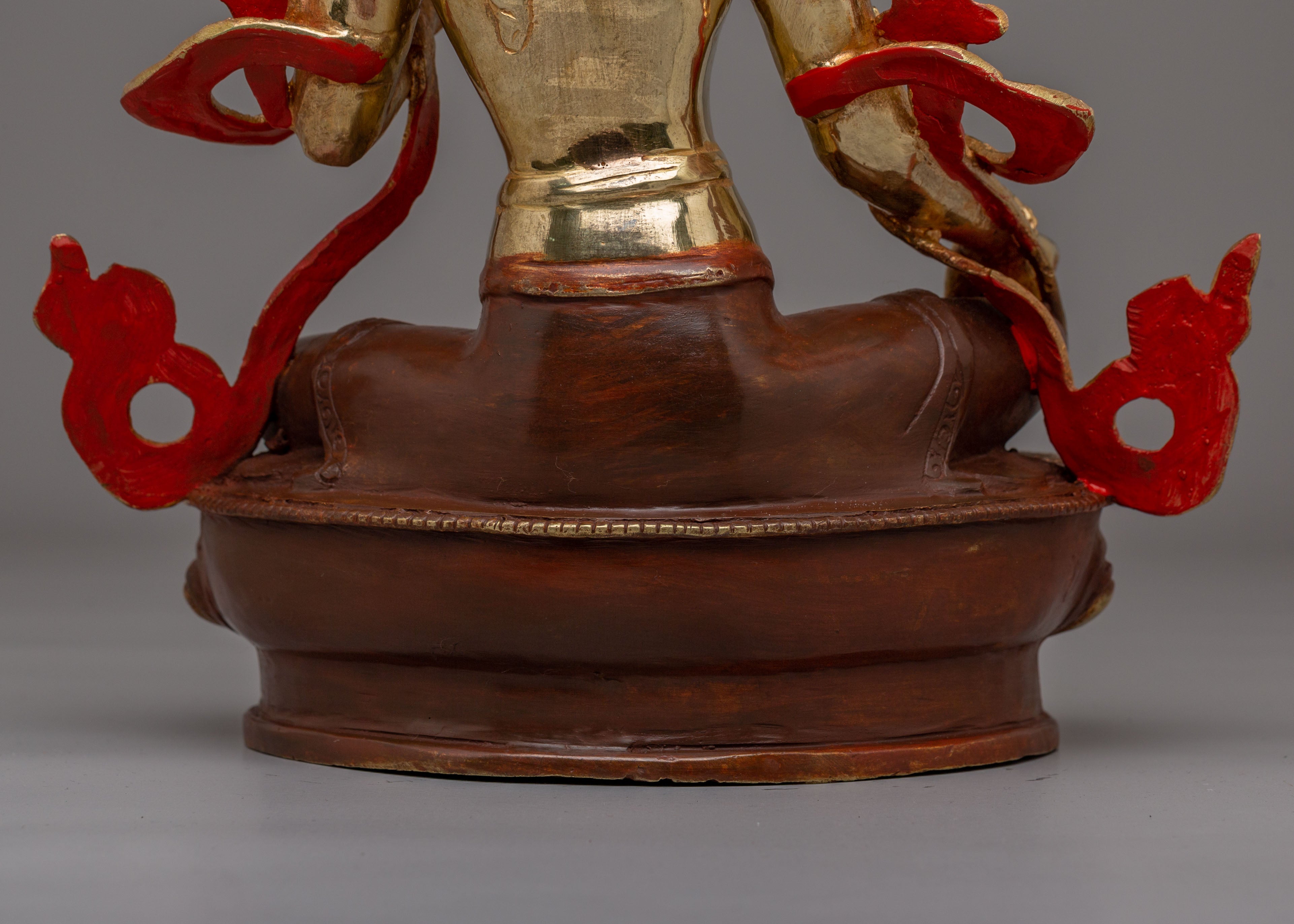 Green Tara Himalayan Copper Statue | Traditional Green Tara Statue