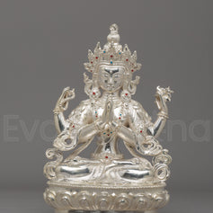 Sacred Himalayan Chenrezig Bodhisattva Statue 