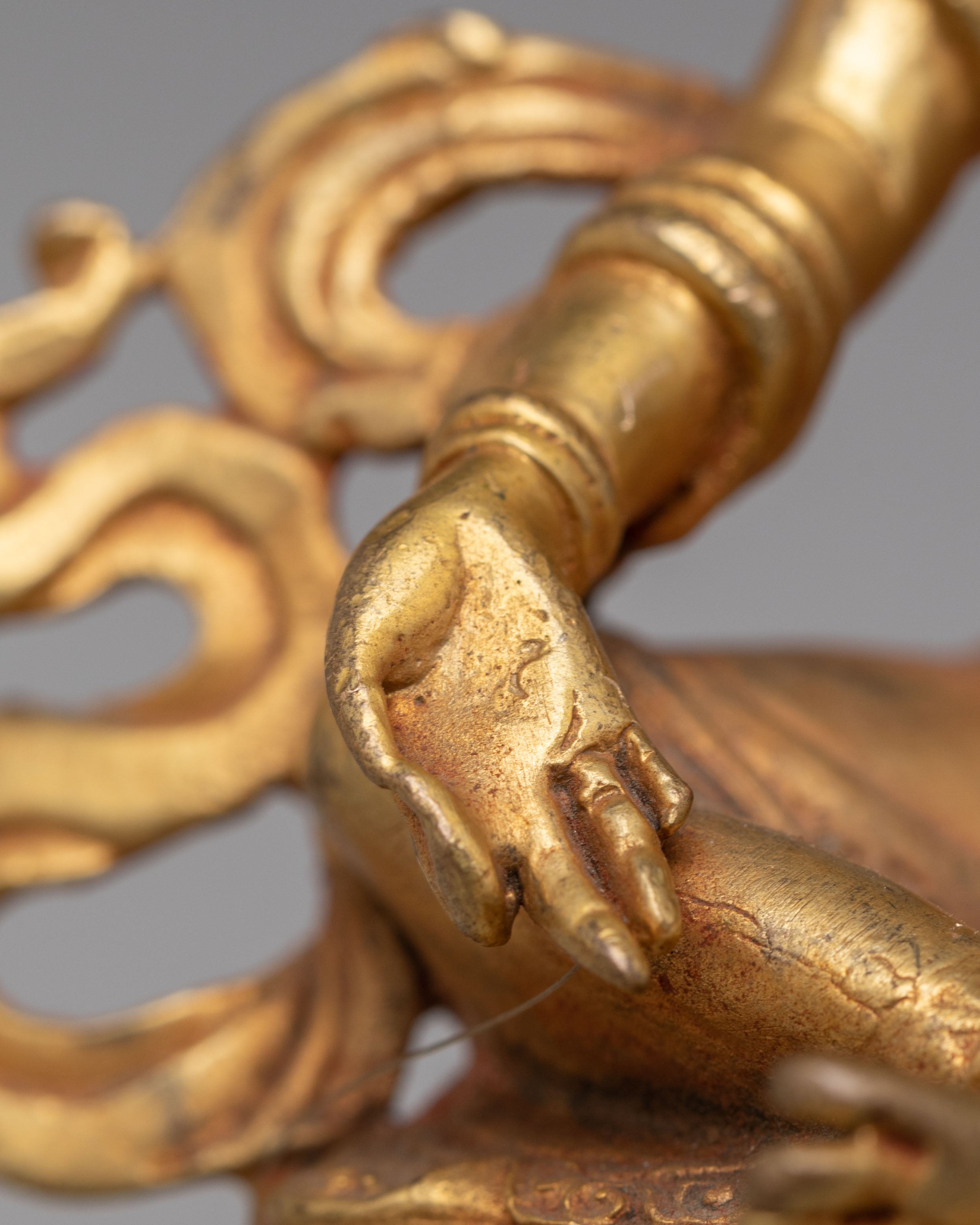 Scared Green Tara Deity Statue | Buddhist Bodhisattva of Compassion