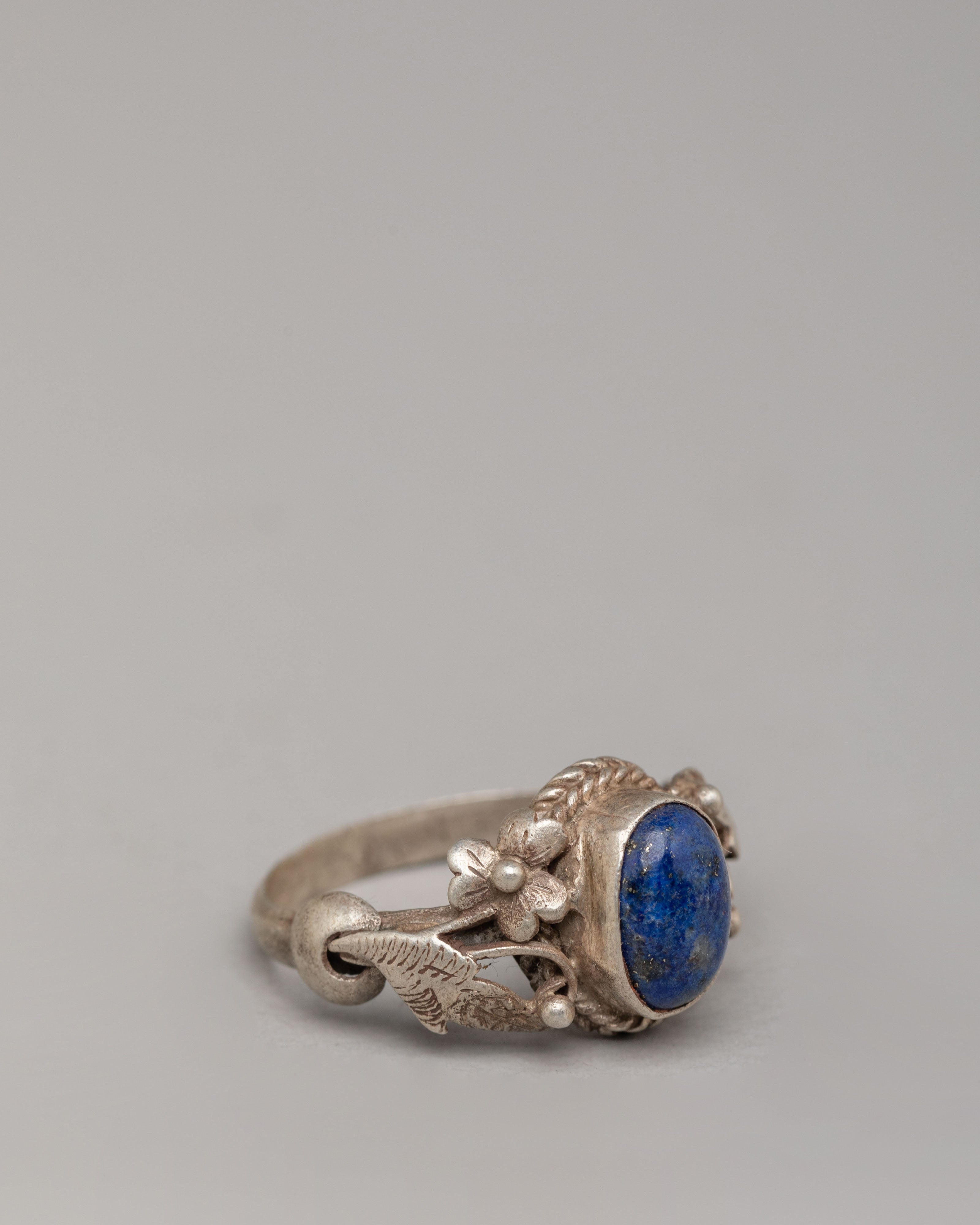 Handmade Ring Set | Silver and Gemstone Jewelry | Spiritual Accessories