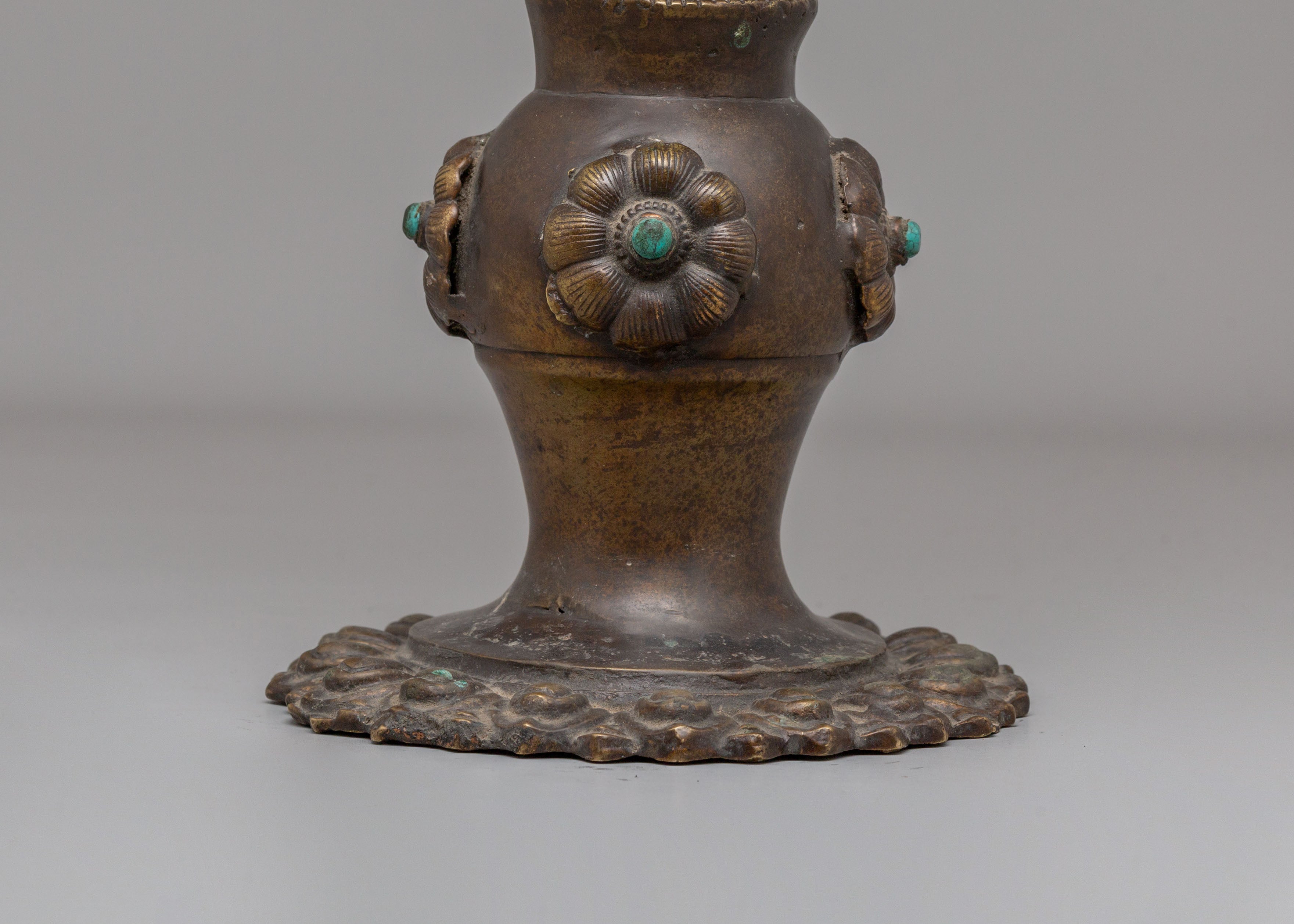 Buddhist Altar Oil Lamp | Spiritual Home Decor