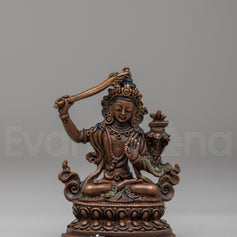 Handmade Sacred Manjushri Sculpture