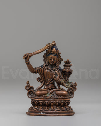 Handmade Sacred Manjushri Sculpture