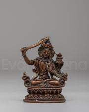 Handmade Sacred Manjushri Sculpture