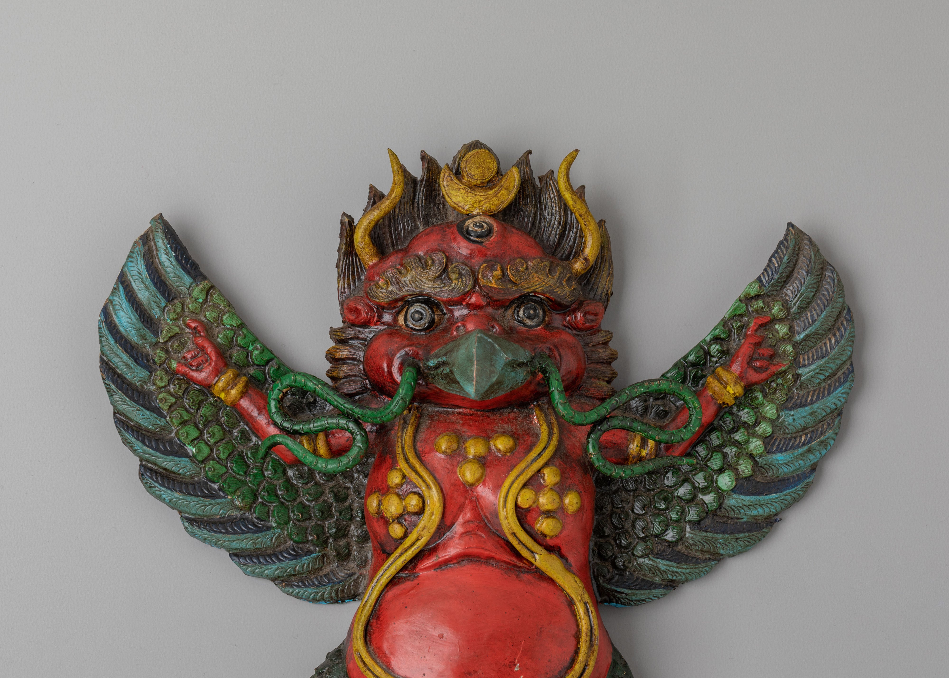 Garuda Deity Wall Hanging | Home Decor & Spiritual Protection