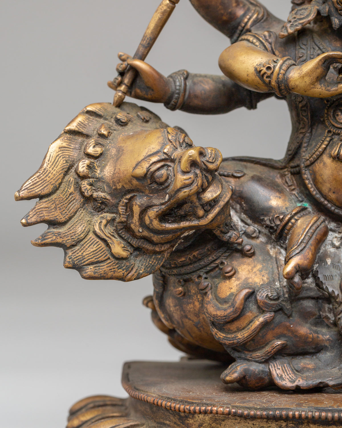 Tibetan Buddhist Pehar Gyalpo Statue | The Guardian Deity of Tibetan Buddhism