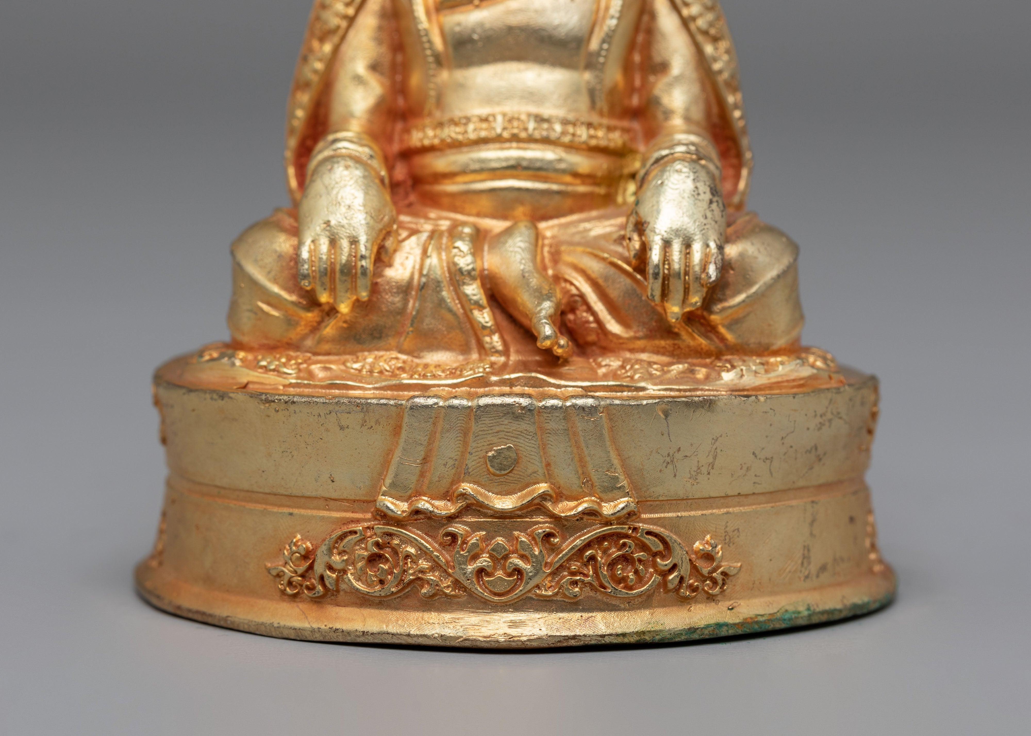 Sacred Buddhist Marpha Statue | Himalayan Spiritual Altar Artwork