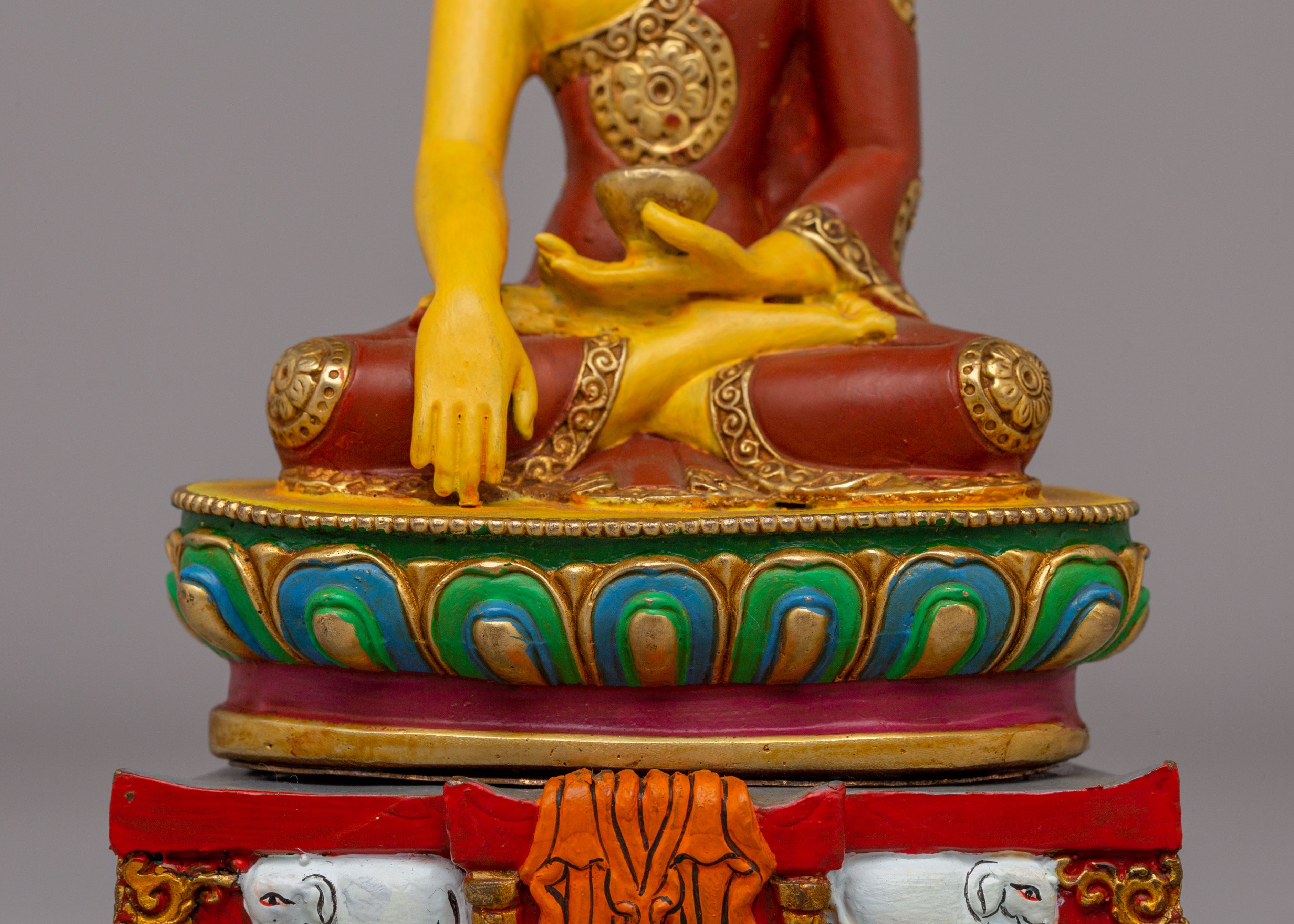 Shakyamuni Buddha Peaceful Figurine | Buddha for Meditation
