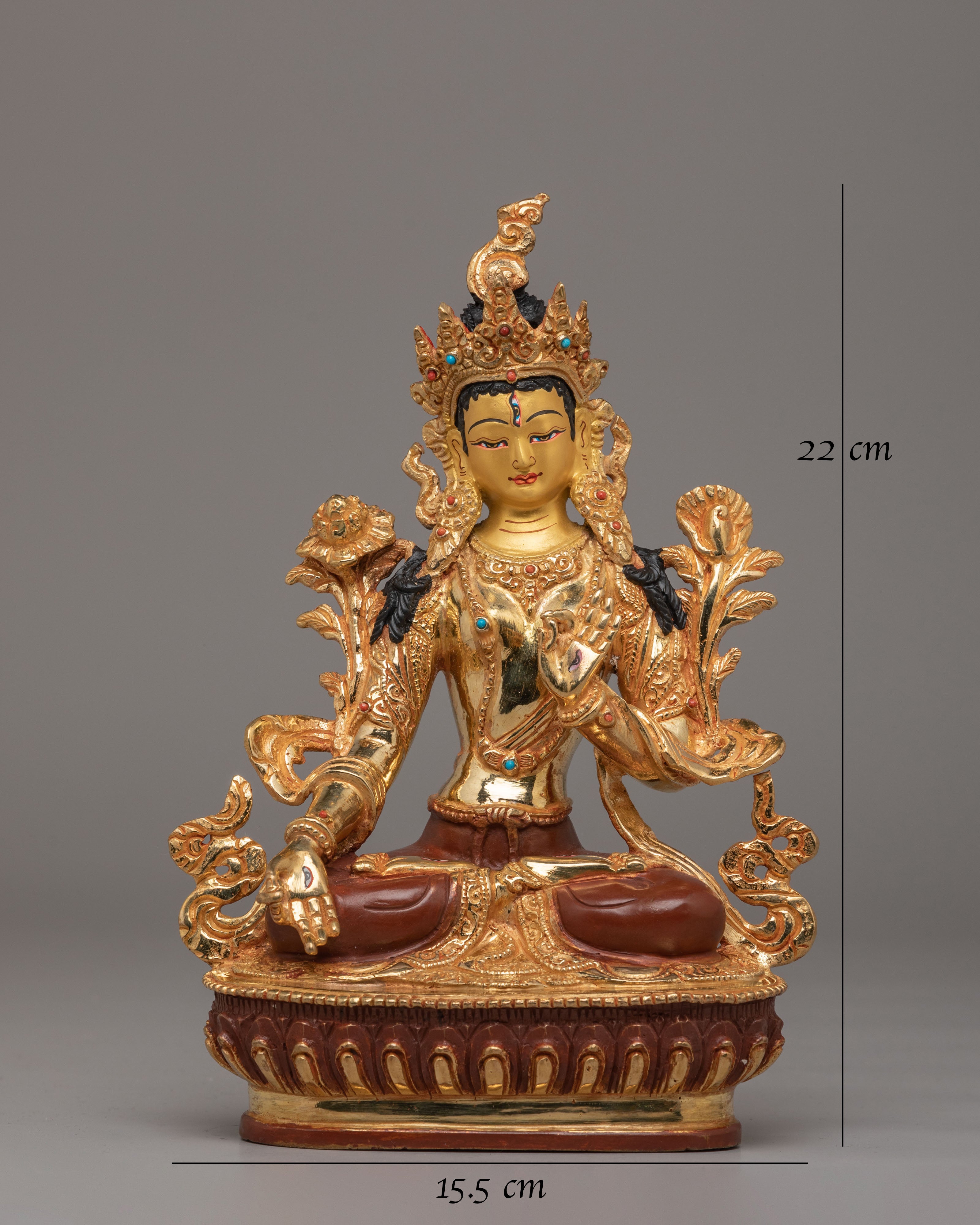 Spiritual White Tara Goddess Statue | Divine Feminine Energy