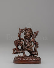 Sacred White Dzambhala Statue 