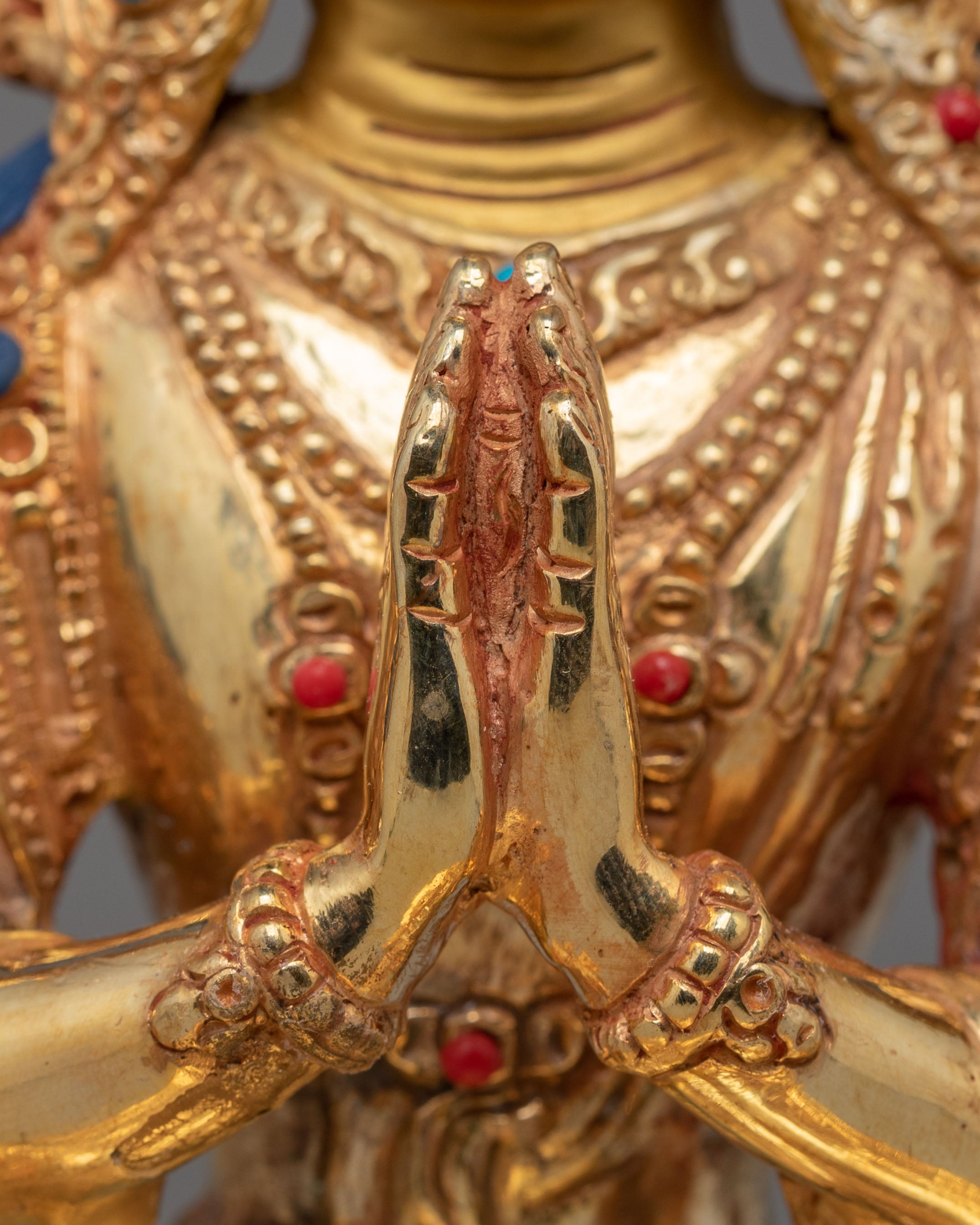 Avalokiteshvara Chenrezig Deity Sculpture | Himalayan Buddhist Art