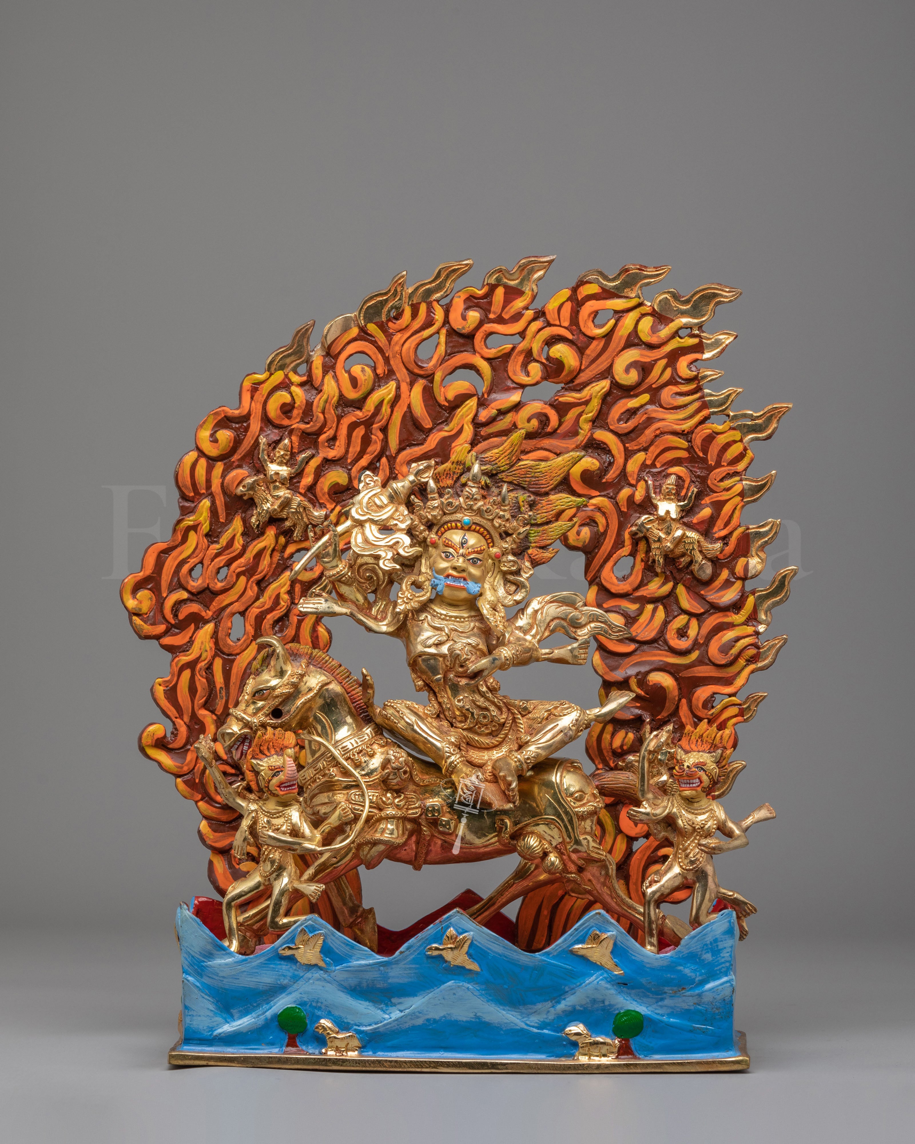 Tibetan Palden Lhamo Sculpture