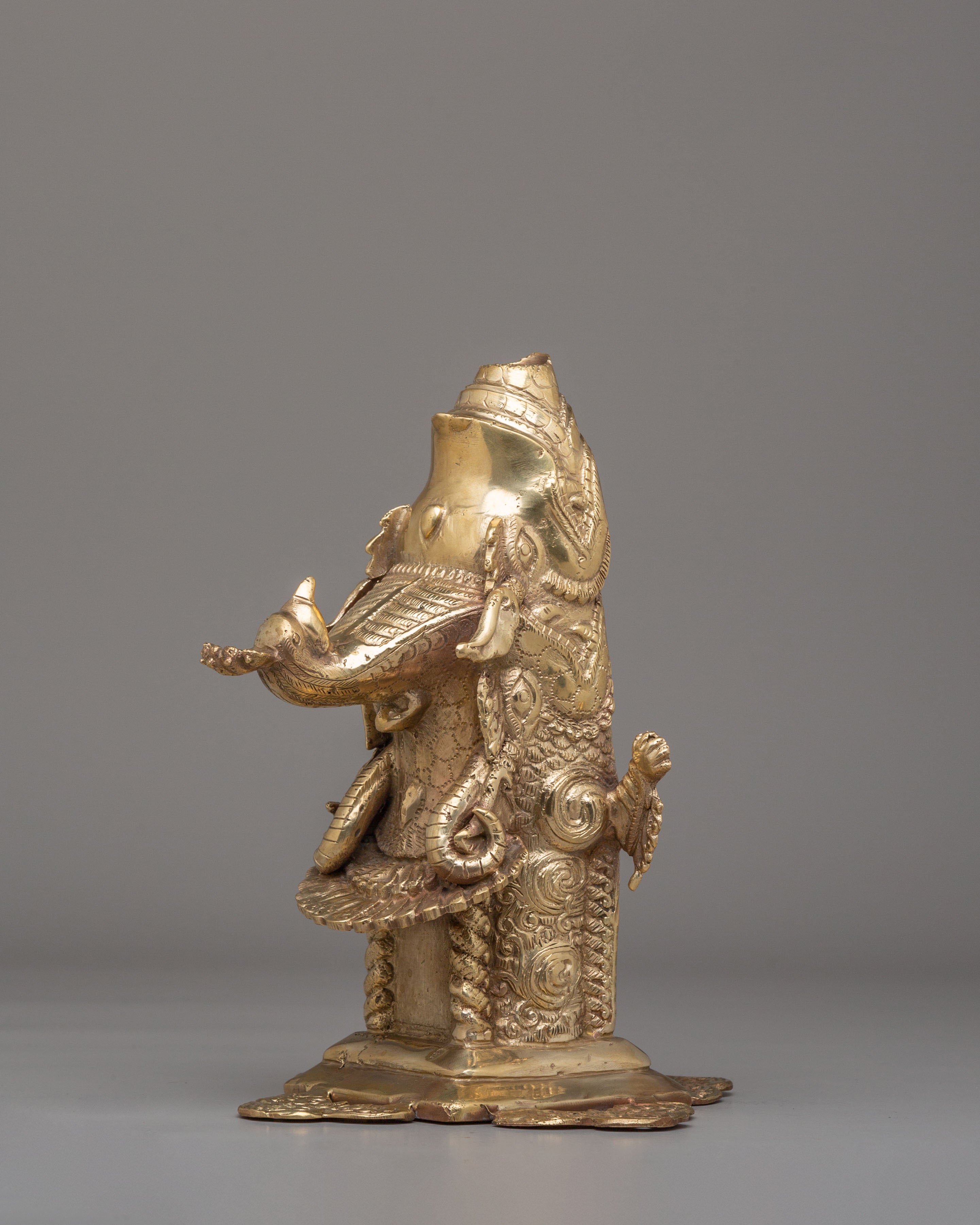 Handcrafted Decorative Dhara | Himalayan Water Flowing Spout