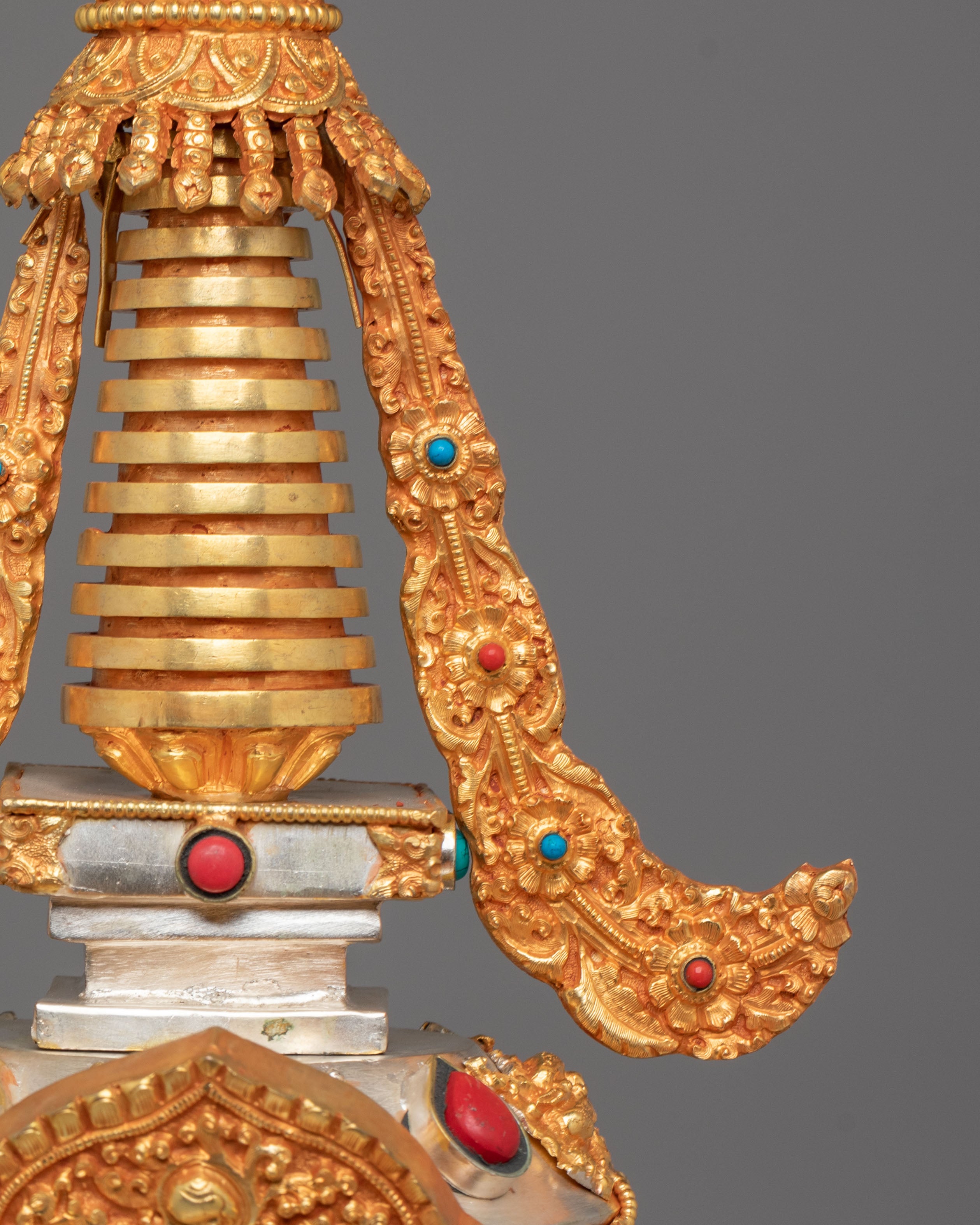 Tibetan Buddhist Stupa for Ritual | Buddhist Meditation Stupa