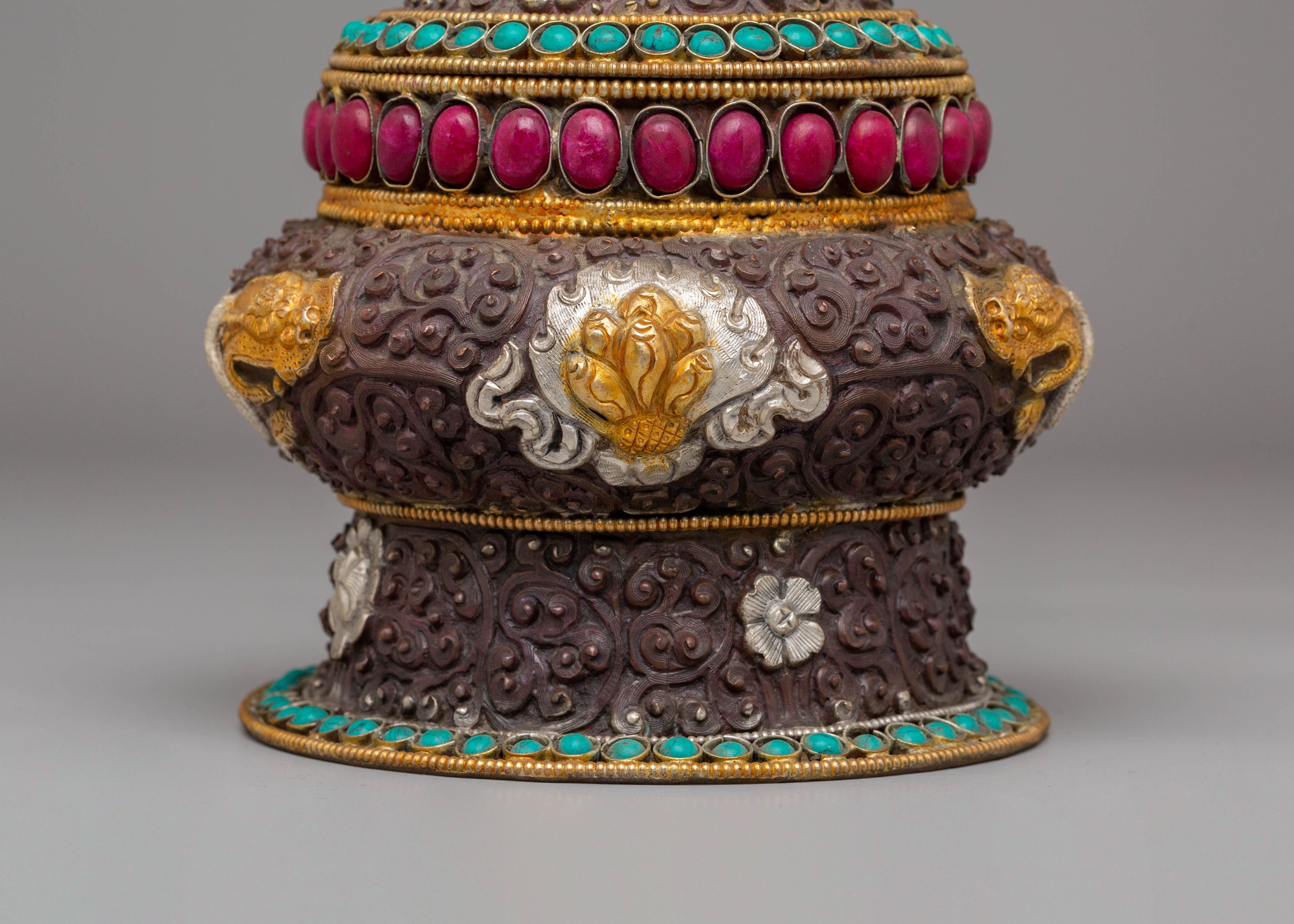 Dhupur Rice Pot for Offering | Tibetan Ritual Vessel