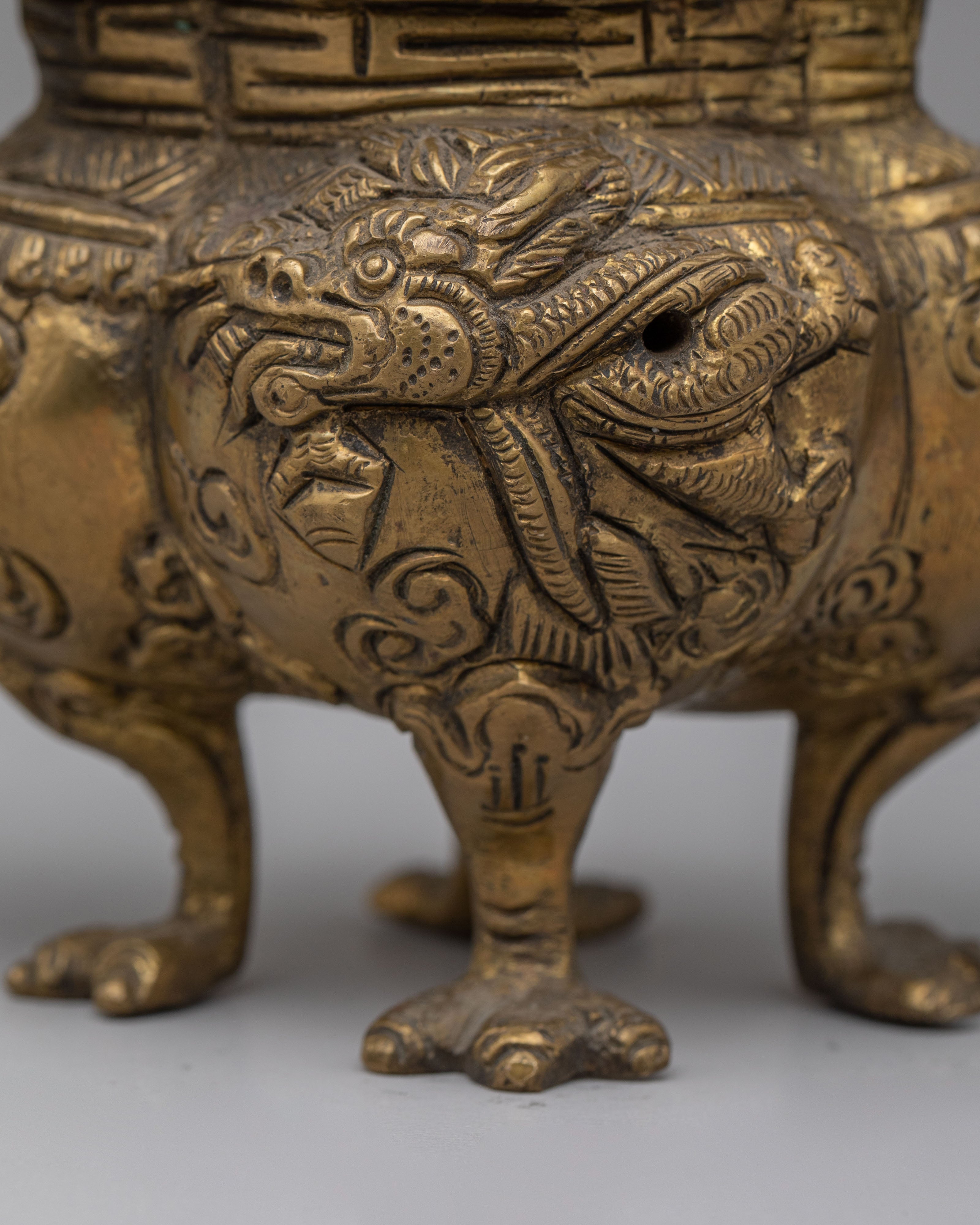 Handcrafted Incense Burner for Ritual | Brass Insence Burner