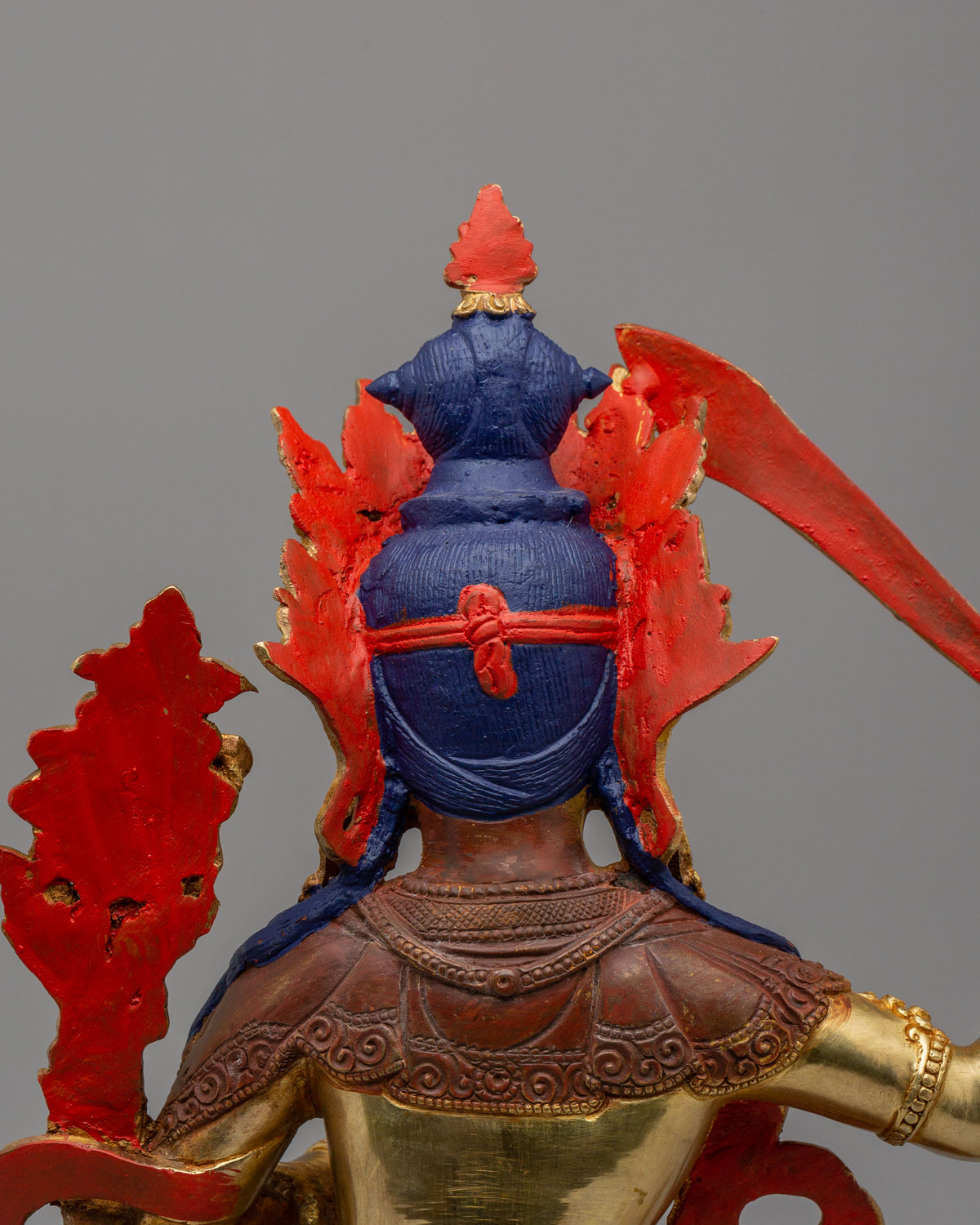 Tibetan Manjushri Statue | Wisdom Bodhisattva Sculpture