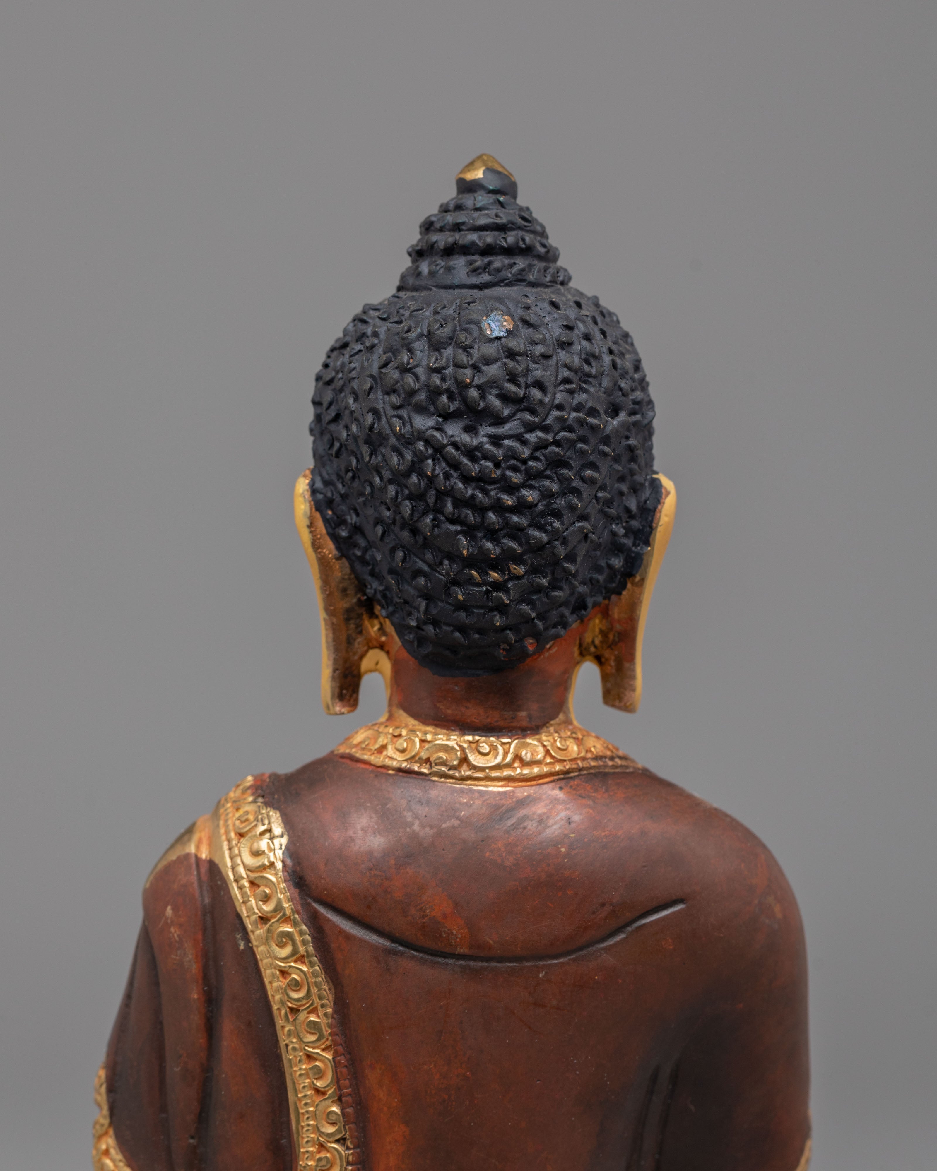 Golden Statue of Buddha Shakyamuni | Enlightened One