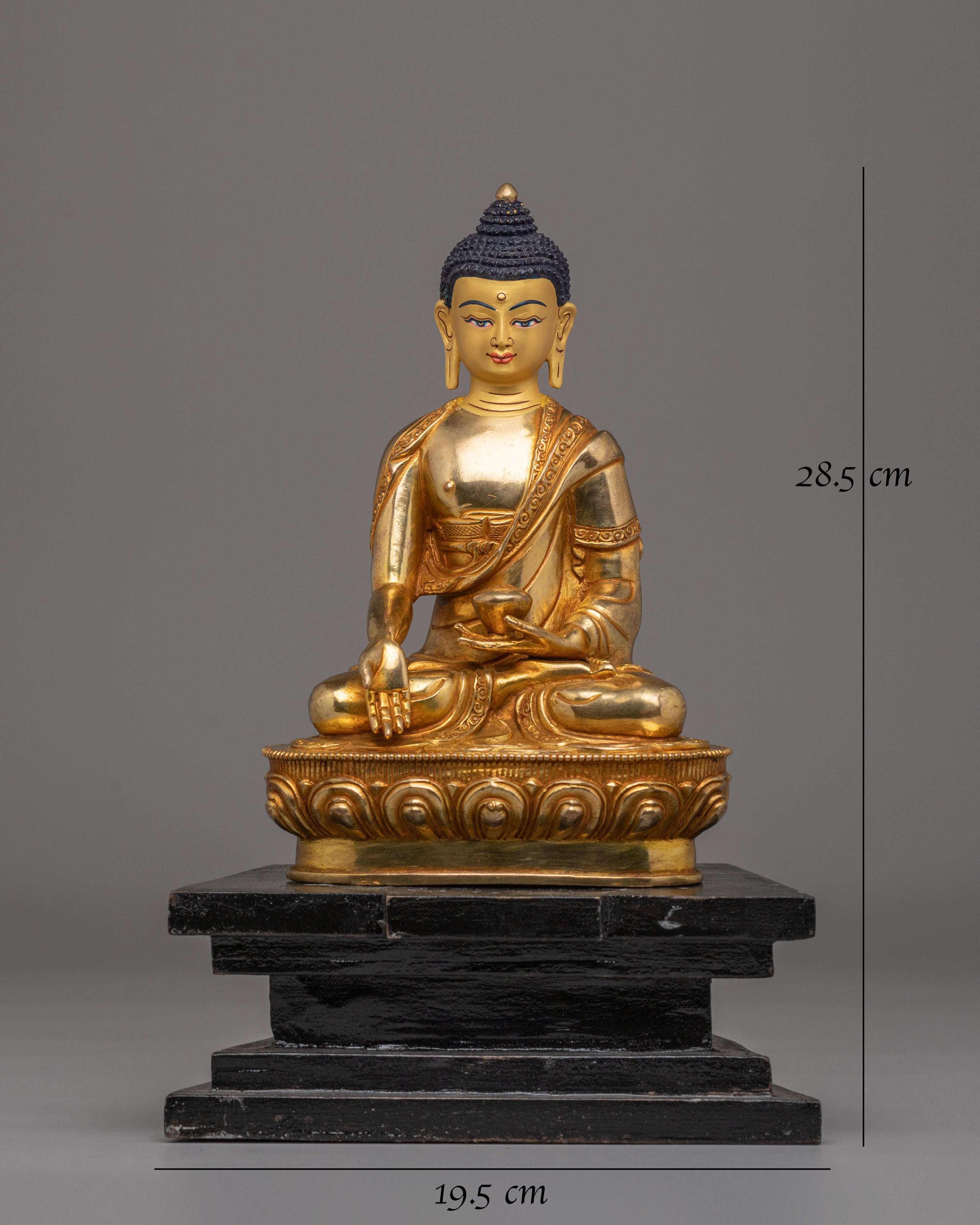 Sacred Ratnasambhava Statue | Himalayan Buddhist Art