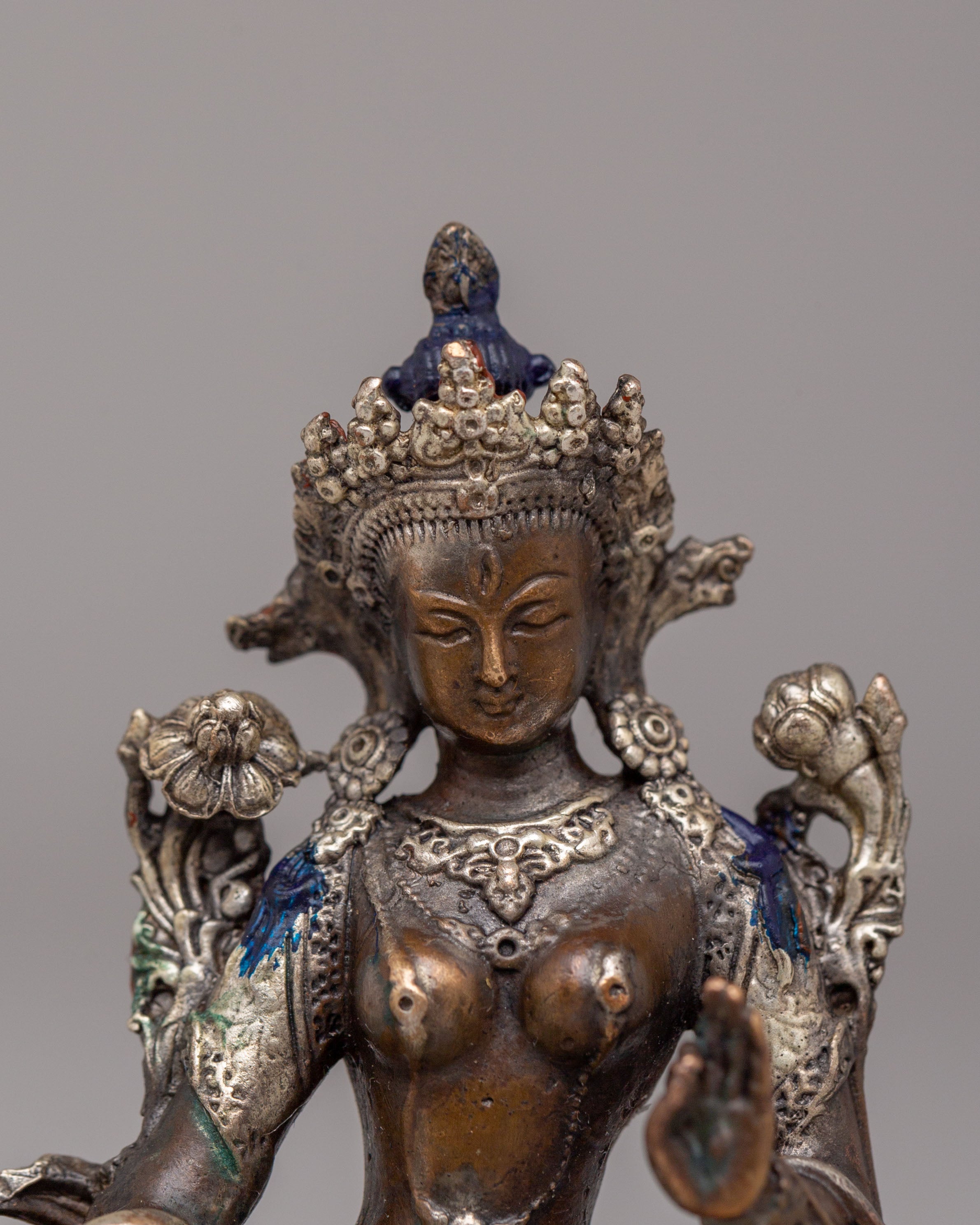 White Tara Goddess Altar Statue |  Machine Made Statue
