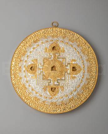 Pancha Buddha Mandala Wall Hanging