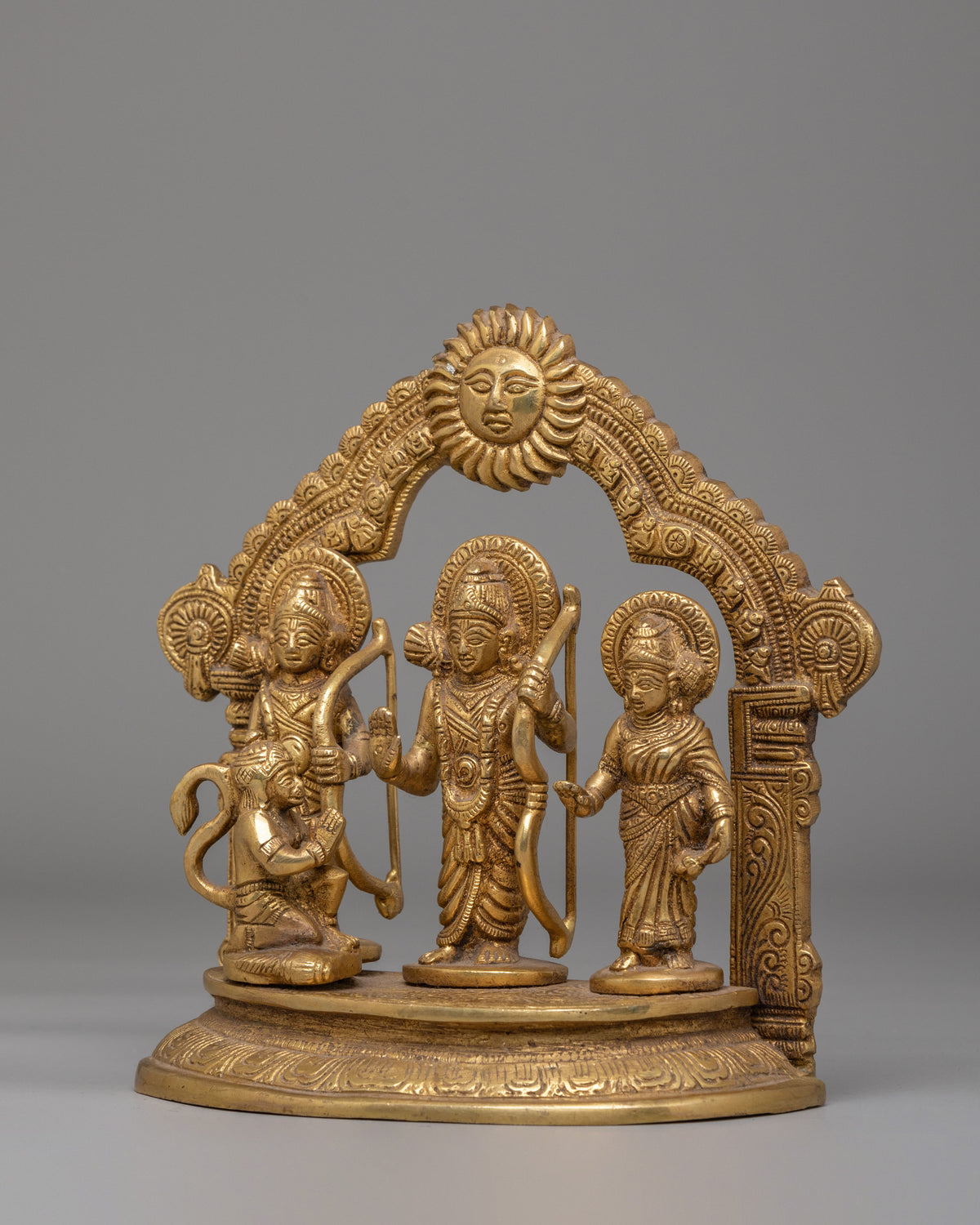 Handmade Ram Darbar Statue | Spiritual Altar Home Decor