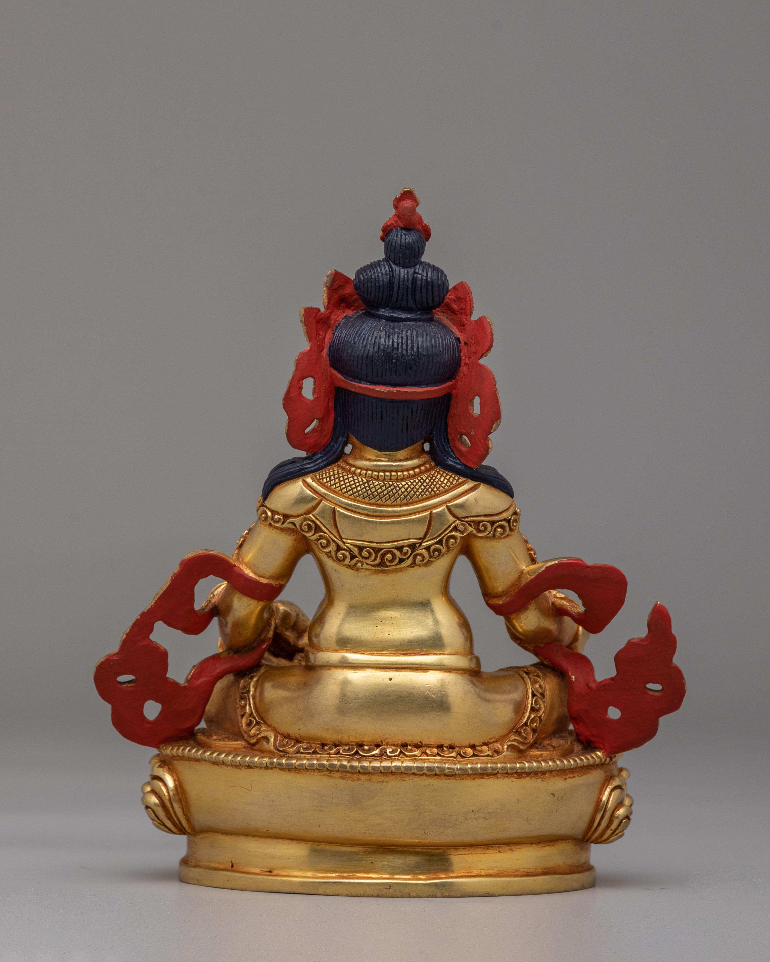 Himalayan Dzambhala Deity Statue | Tibetan God of Wealth & Prosperity