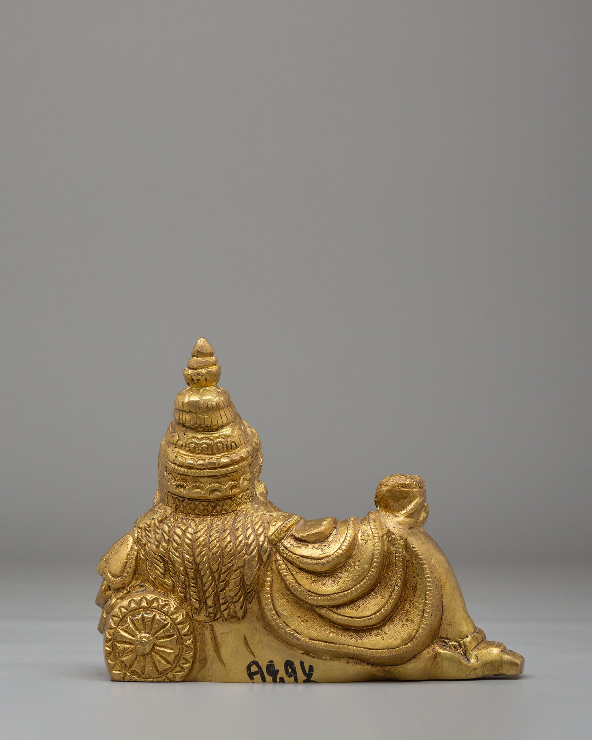Tibetan Lord Kubera Sculpture | Brass God of Wealth and Prosperity